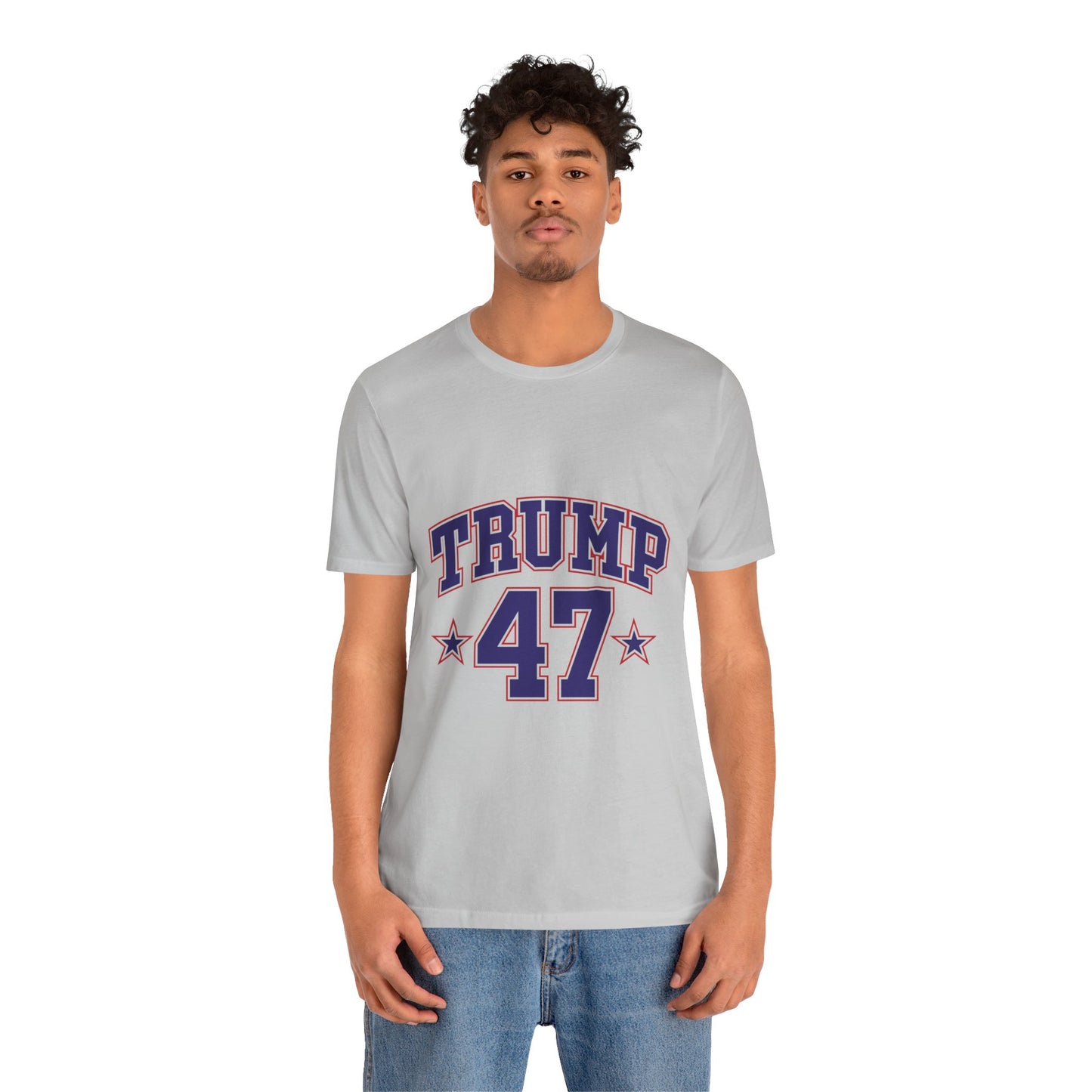 Trump 47 Unisex Jersey Short Sleeve Tee - Political Statement T-Shirt