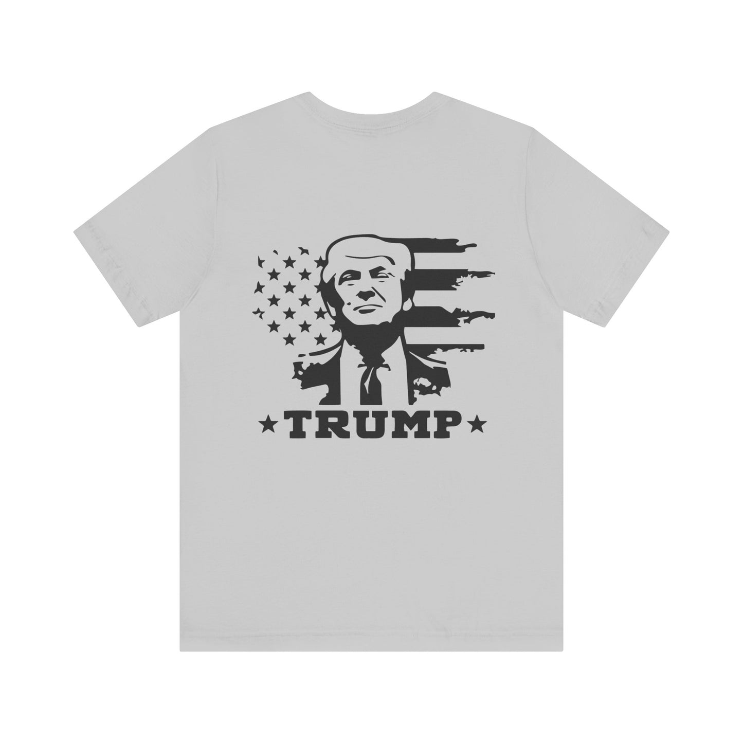 Patriotic Trump Graphic Tee | Unisex Jersey Short Sleeve Shirt