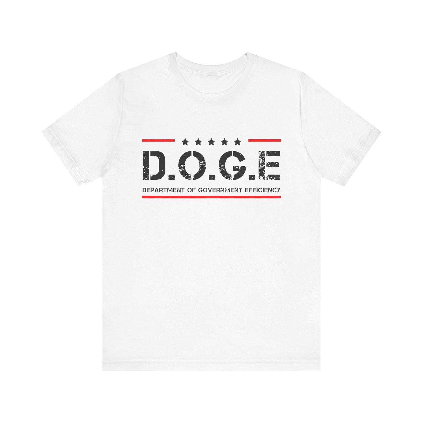 T-Shirt DOGE -Department of Government Efficiency Unisex Jersey Short Sleeve Tee