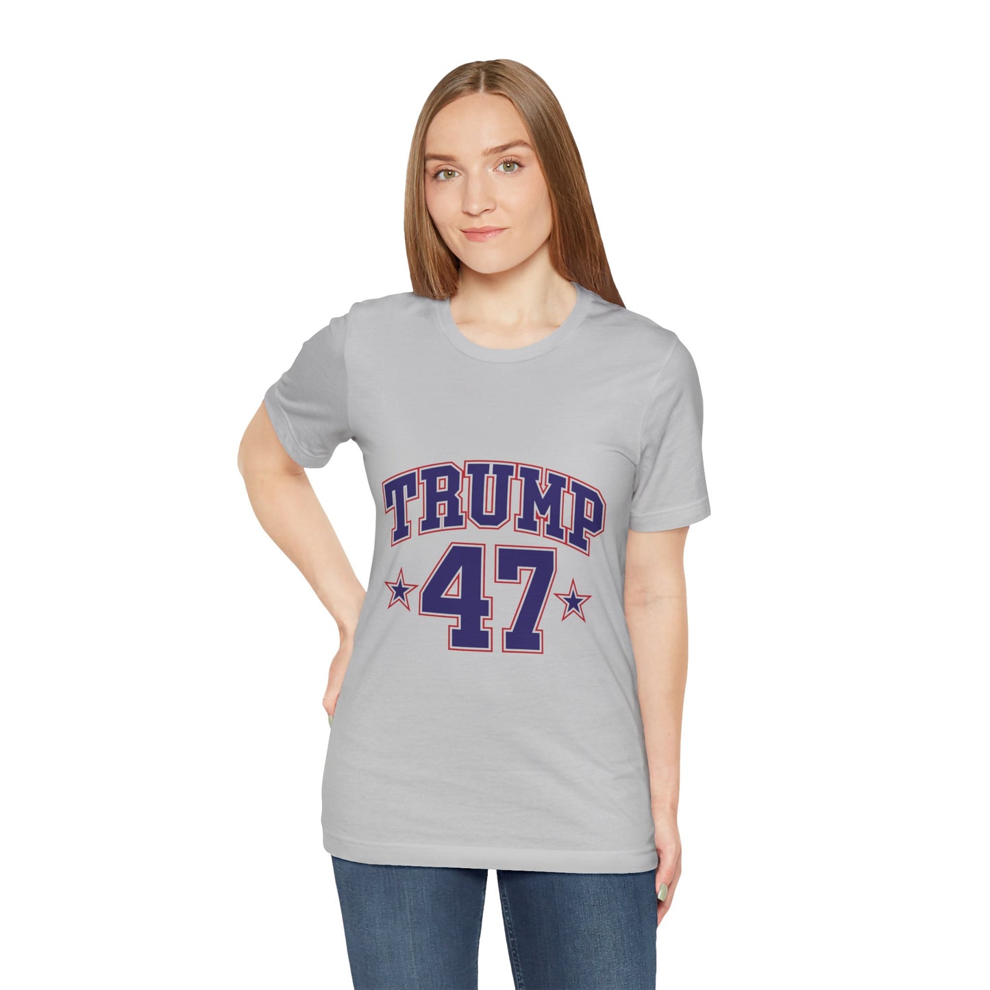 Trump 47 Unisex Jersey Short Sleeve Tee - Political Statement T-Shirt