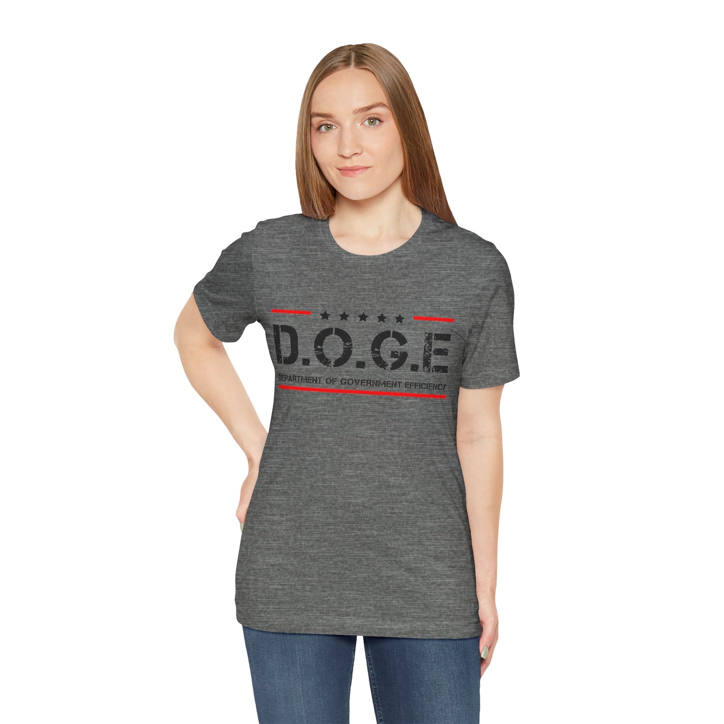T-Shirt DOGE -Department of Government Efficiency Unisex Jersey Short Sleeve Tee