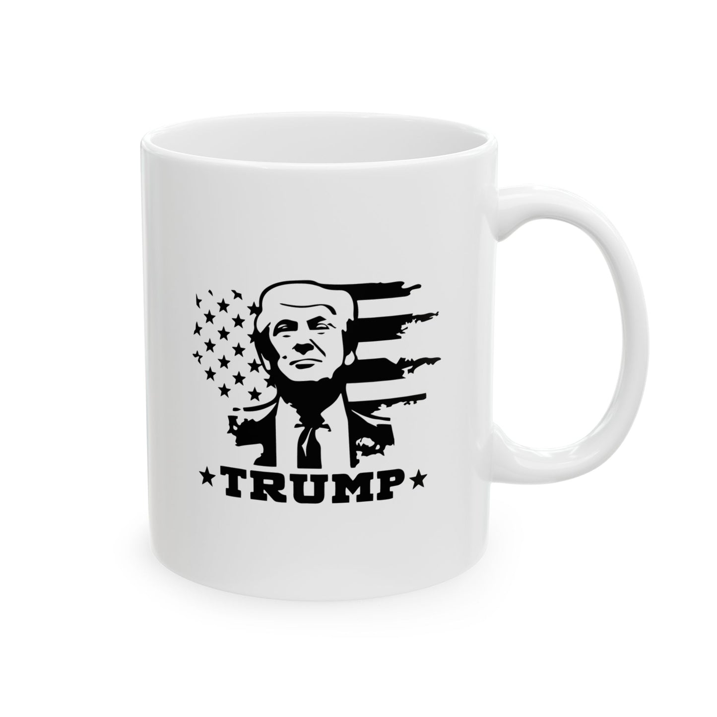 Bold Trump Ceramic Mug | Perfect Gift for Supporters