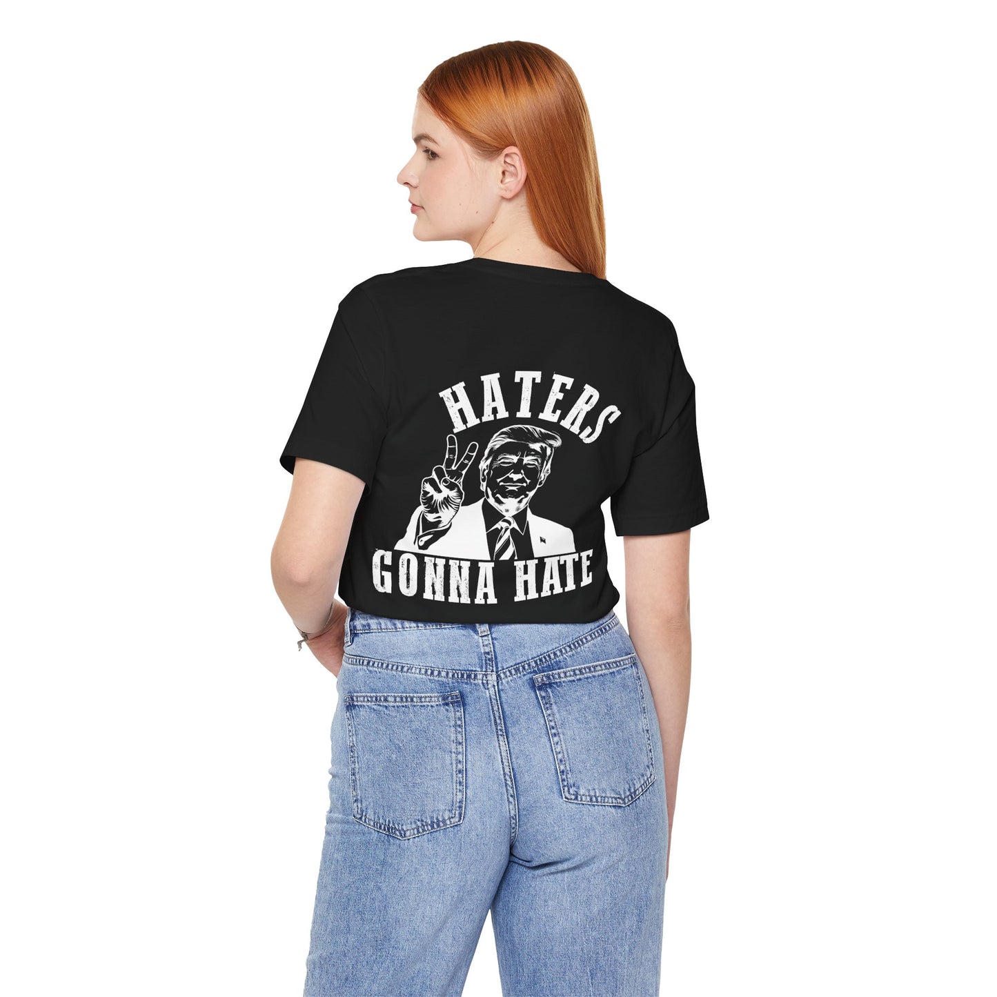 Haters Gonna Hate Unisex Jersey Tee - Bold Graphic Tee for Supporters