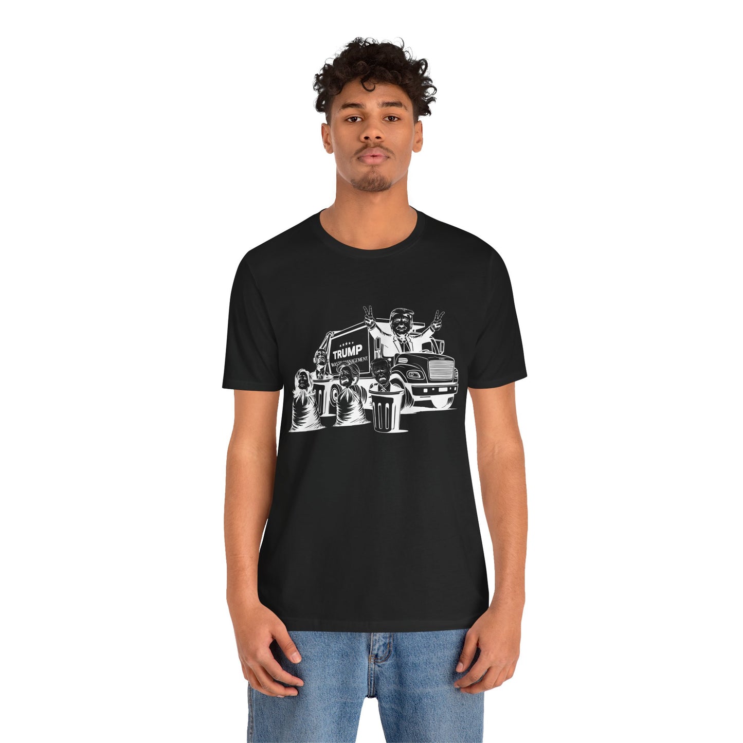 T-Shirt | Trump Garbage Truck Design | Unisex Tee