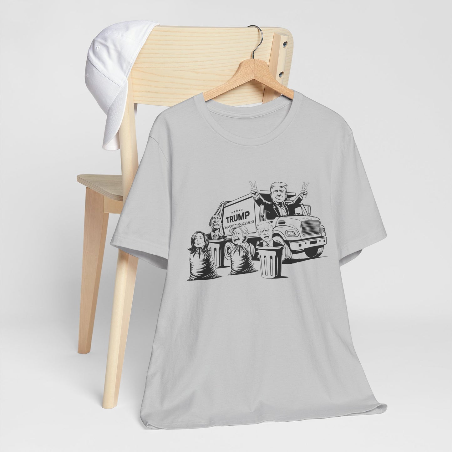 T-Shirt | Trump Garbage Truck Design | Unisex Tee