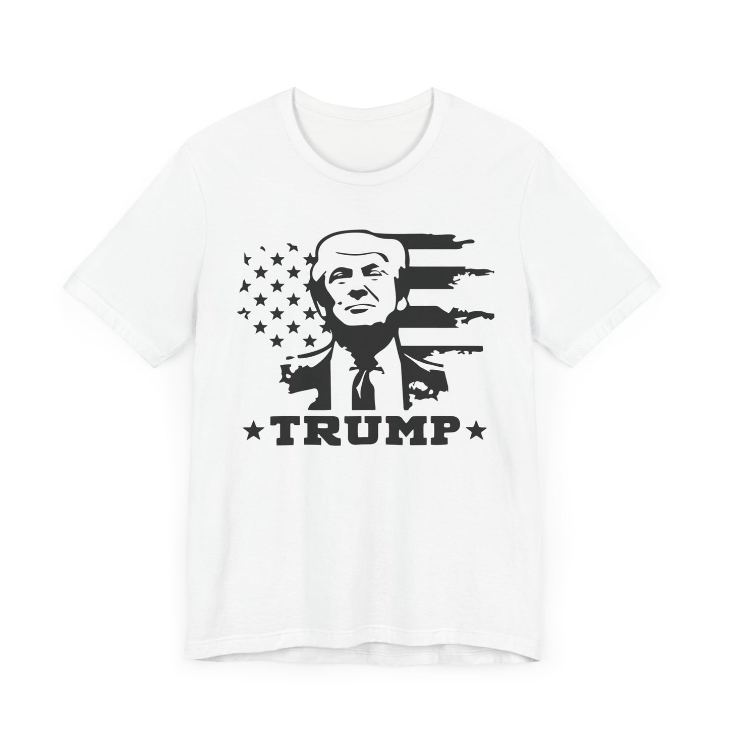 Patriotic Trump Graphic Tee | Unisex Jersey Short Sleeve Shirt