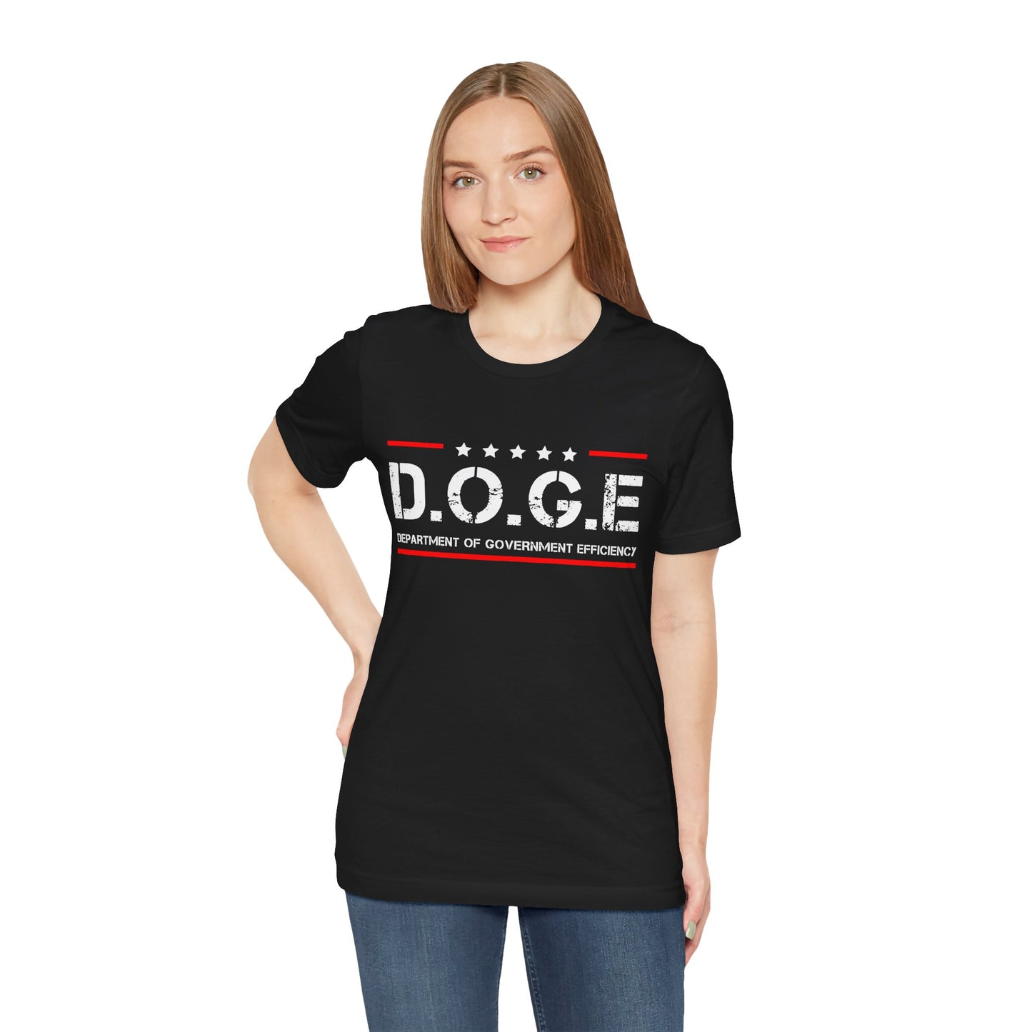 T-Shirt DOGE -Department of Government Efficiency Unisex Jersey Short Sleeve Tee