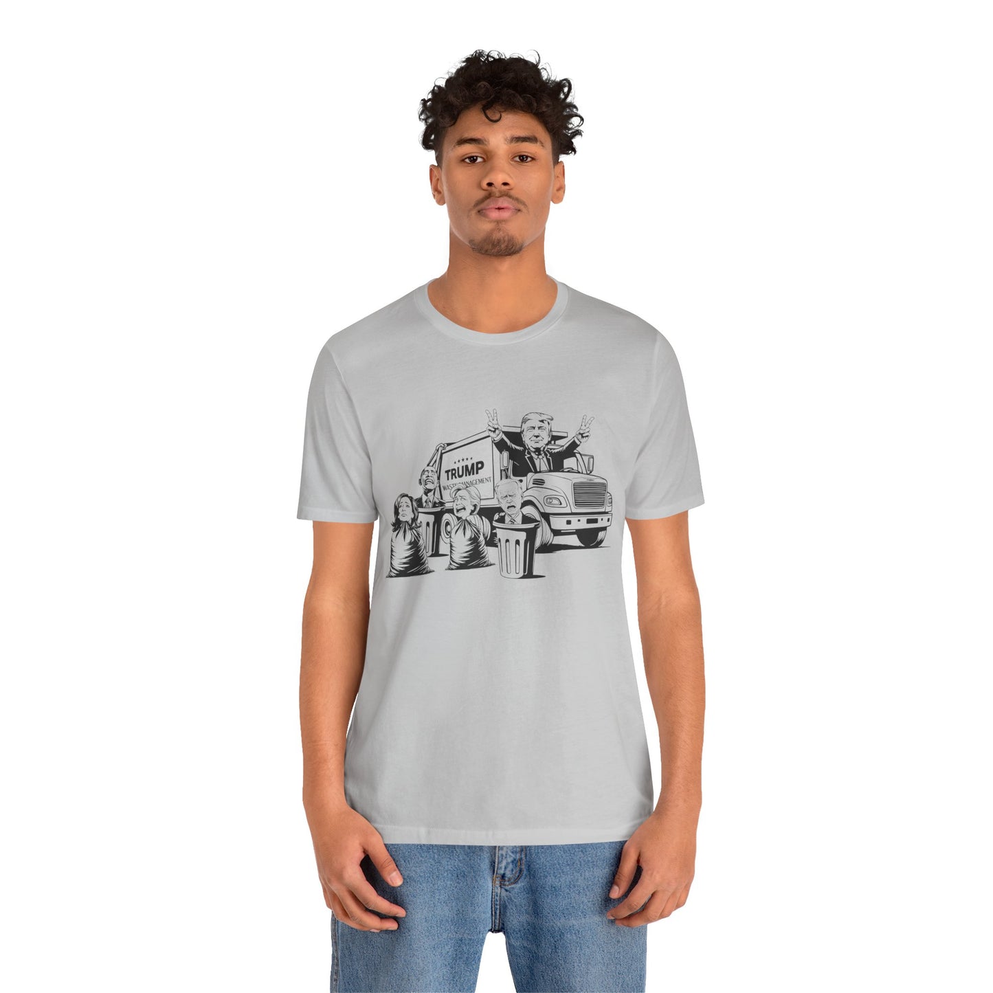 T-Shirt | Trump Garbage Truck Design | Unisex Tee