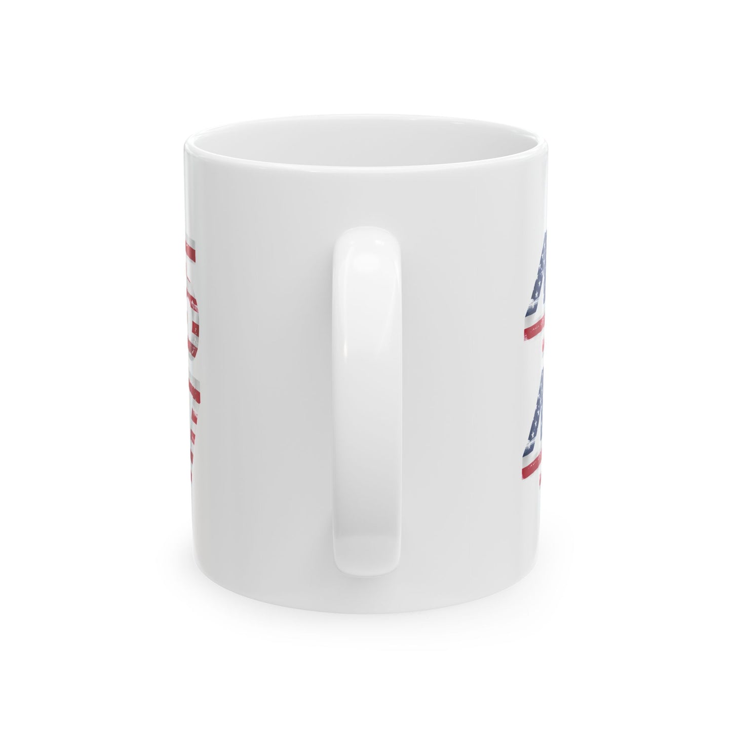 45-47 Patriotic Ceramic Mug - 11oz & 15oz - Perfect for Independence Day & Everyday Use