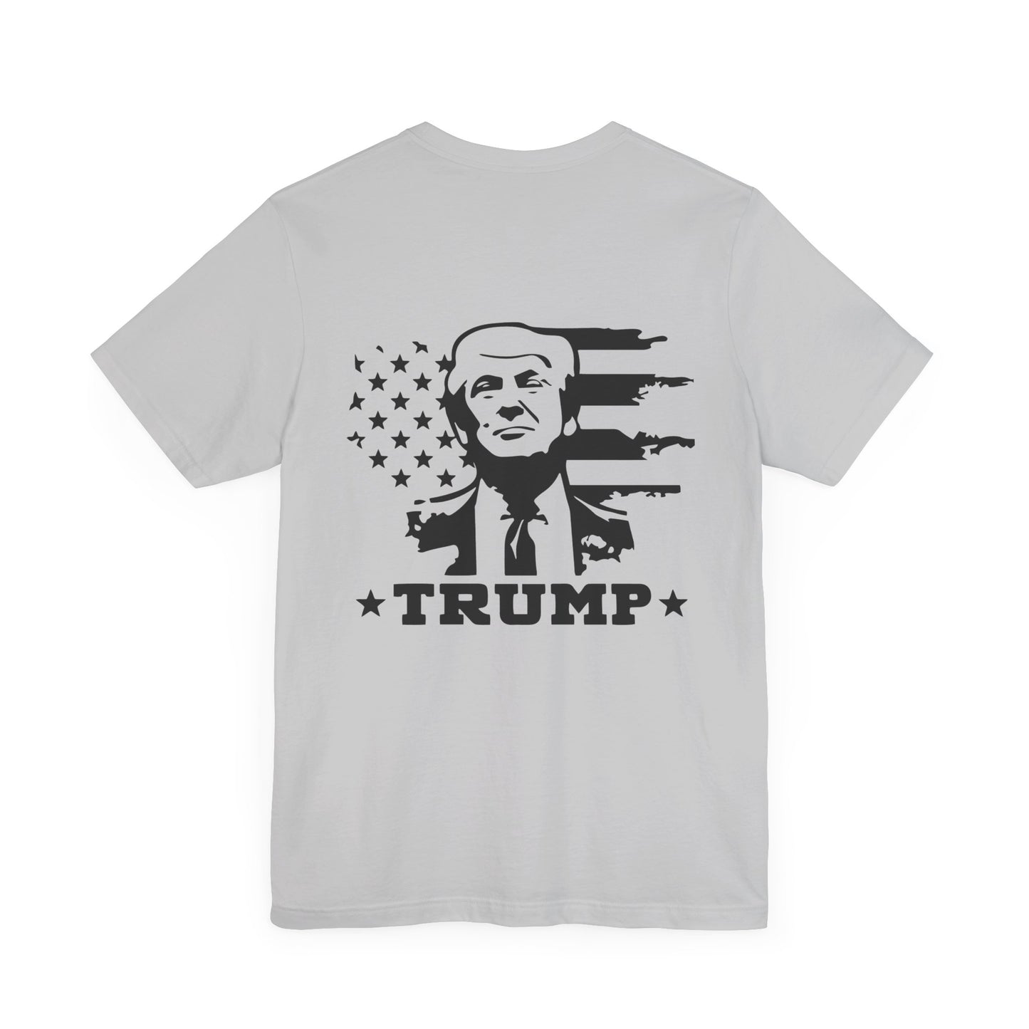 Patriotic Trump Graphic Tee | Unisex Jersey Short Sleeve Shirt