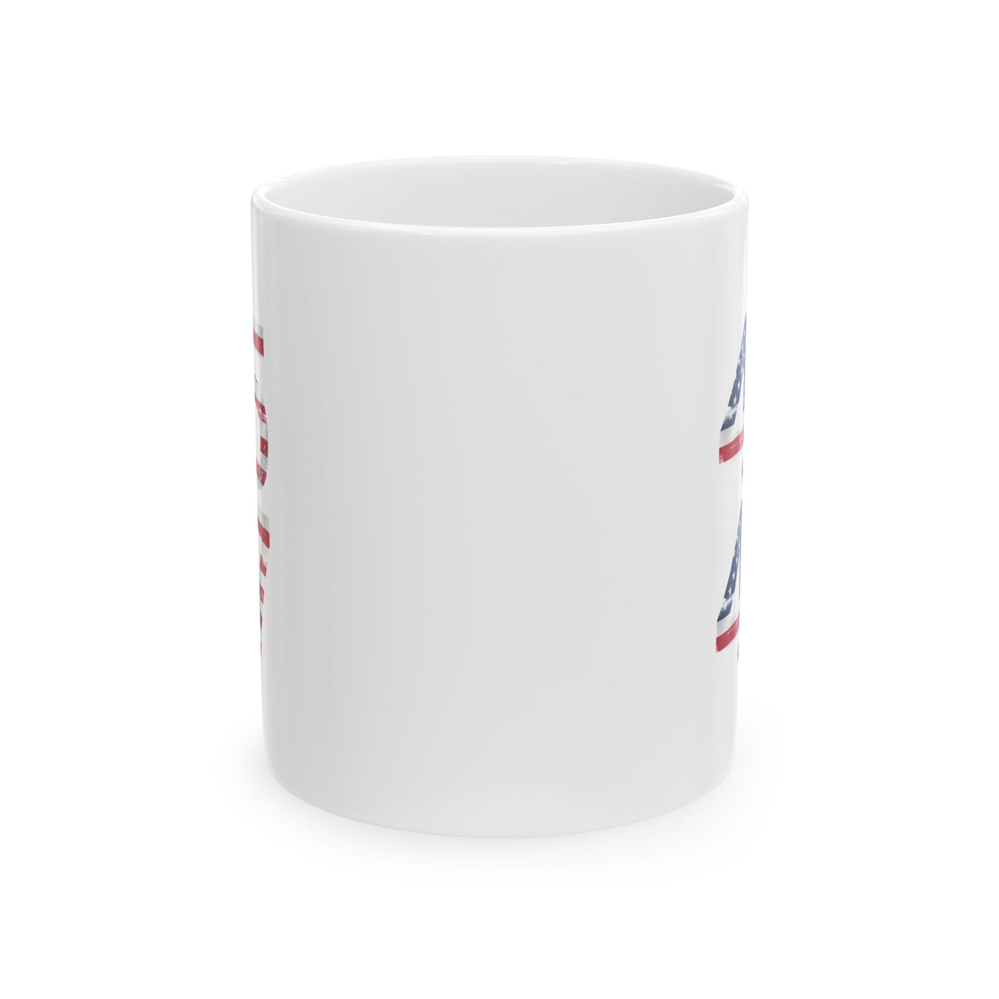 45-47 Patriotic Ceramic Mug - 11oz & 15oz - Perfect for Independence Day & Everyday Use