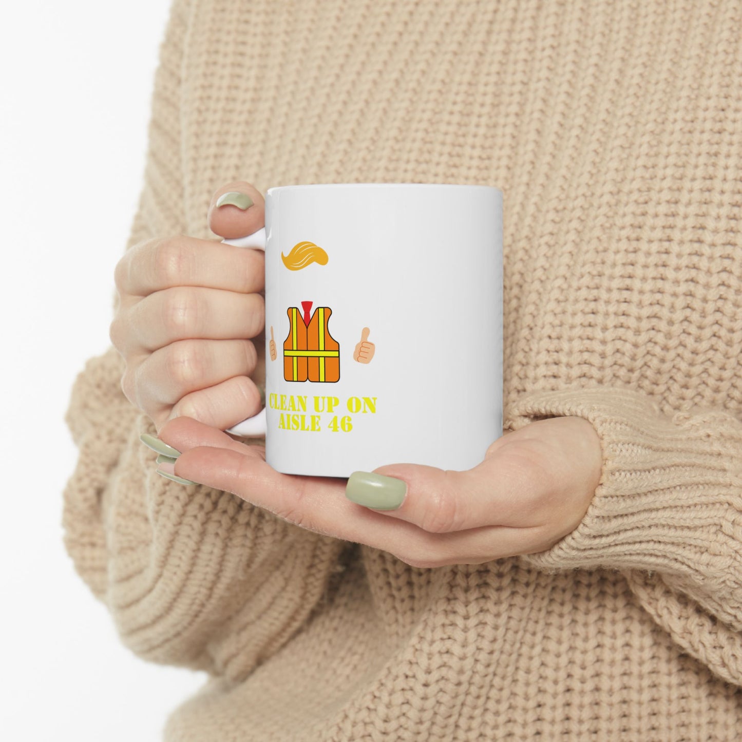 Cleanup Aisle 46 Ceramic Mug - Perfect Gift for Friends & Family