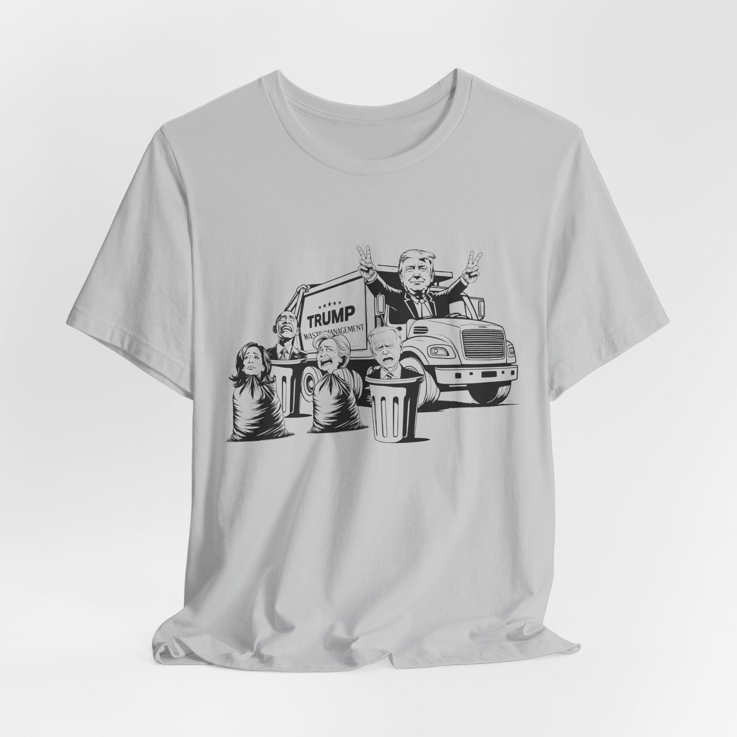 T-Shirt | Trump Garbage Truck Design | Unisex Tee
