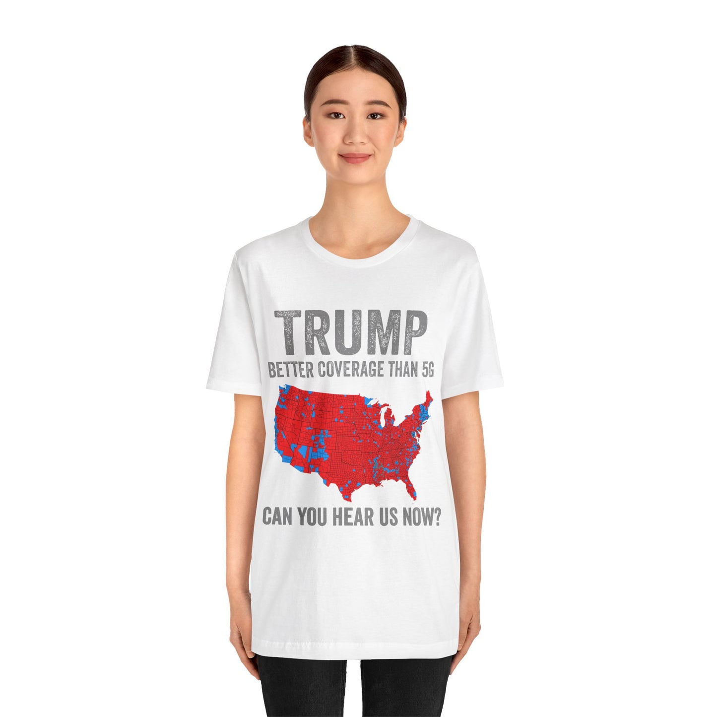Unisex Short Sleeve Tee - 'Better Coverage Than 5G'