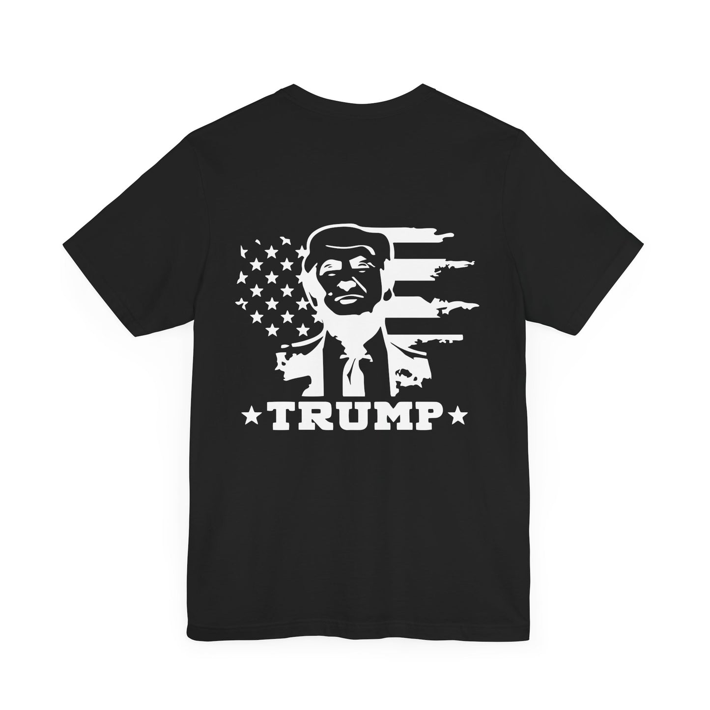 Patriotic Trump Graphic Tee | Unisex Jersey Short Sleeve Shirt