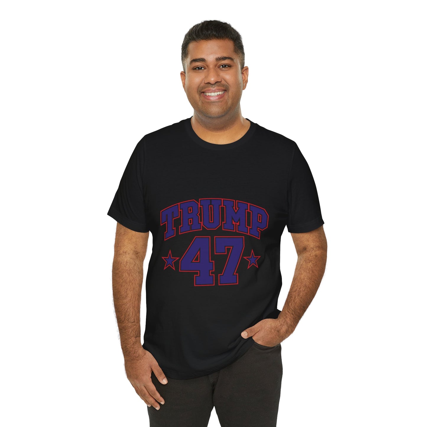 Trump 47 Unisex Jersey Short Sleeve Tee - Political Statement T-Shirt