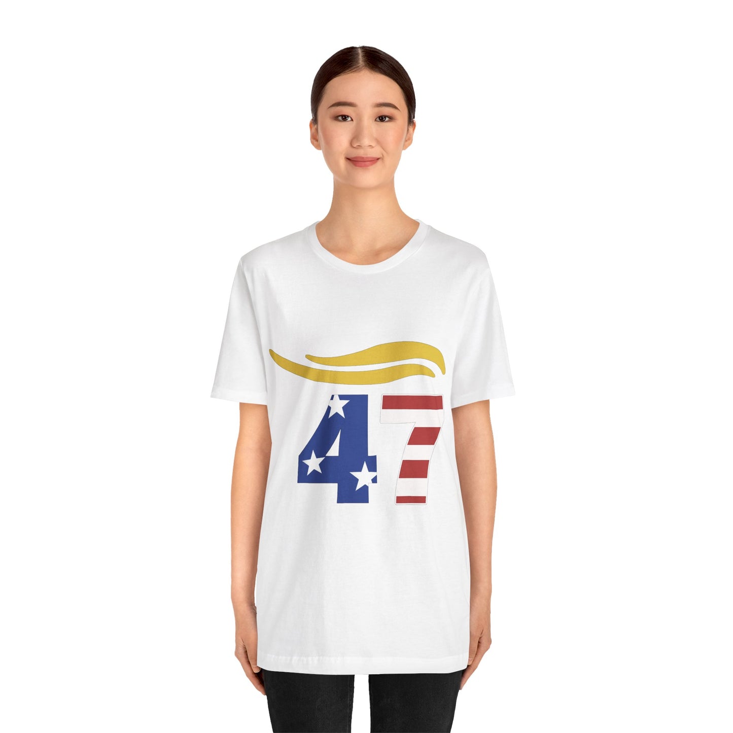 47 Hair Logo - Unisex Jersey Short Sleeve T-Shirt