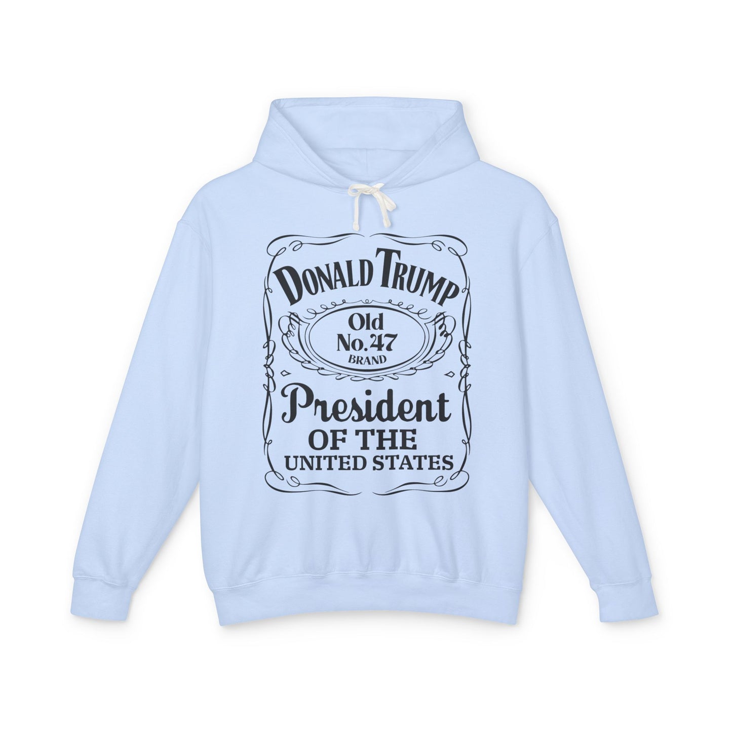 Donald Trump Vintage Unisex Lightweight Hooded Sweatshirt - Presidential Style