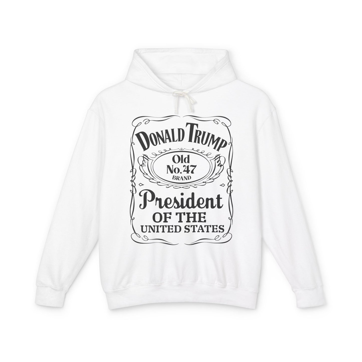 Donald Trump Vintage Unisex Lightweight Hooded Sweatshirt - Presidential Style