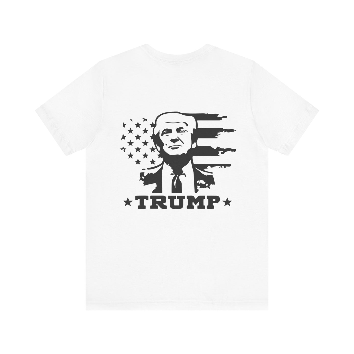 Patriotic Trump Graphic Tee | Unisex Jersey Short Sleeve Shirt