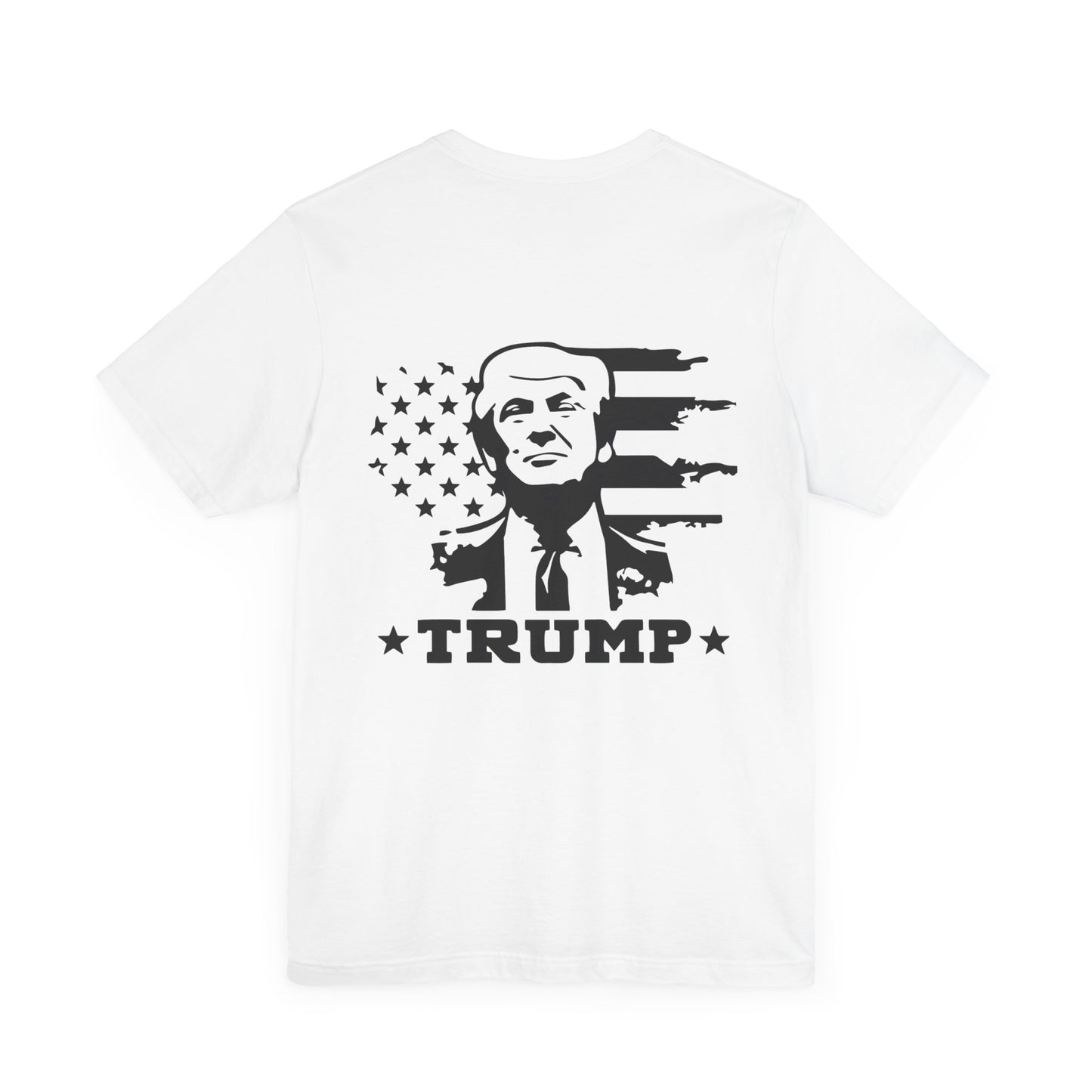 Patriotic Trump Graphic Tee | Unisex Jersey Short Sleeve Shirt