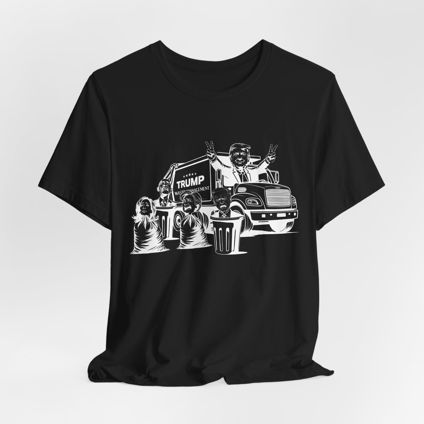 T-Shirt | Trump Garbage Truck Design | Unisex Tee