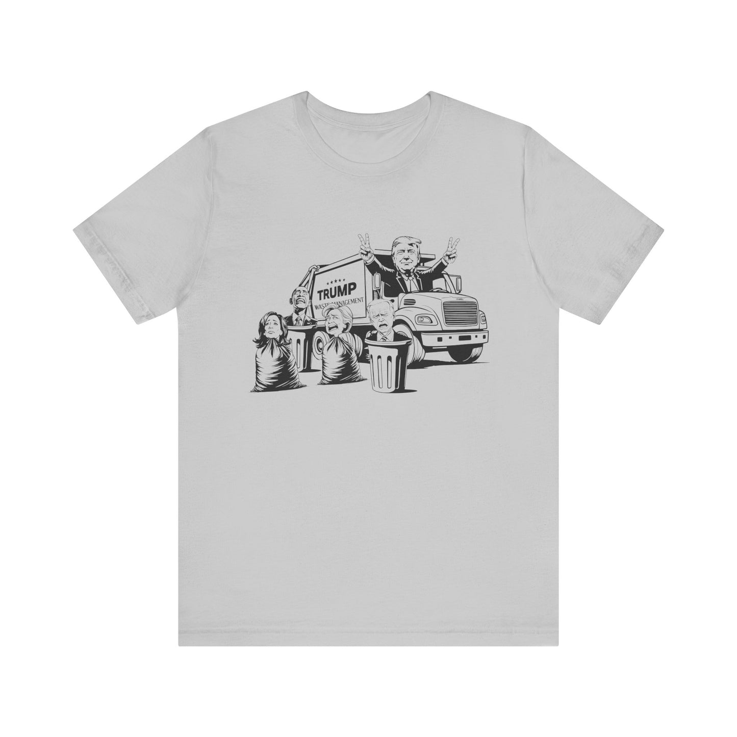 T-Shirt | Trump Garbage Truck Design | Unisex Tee