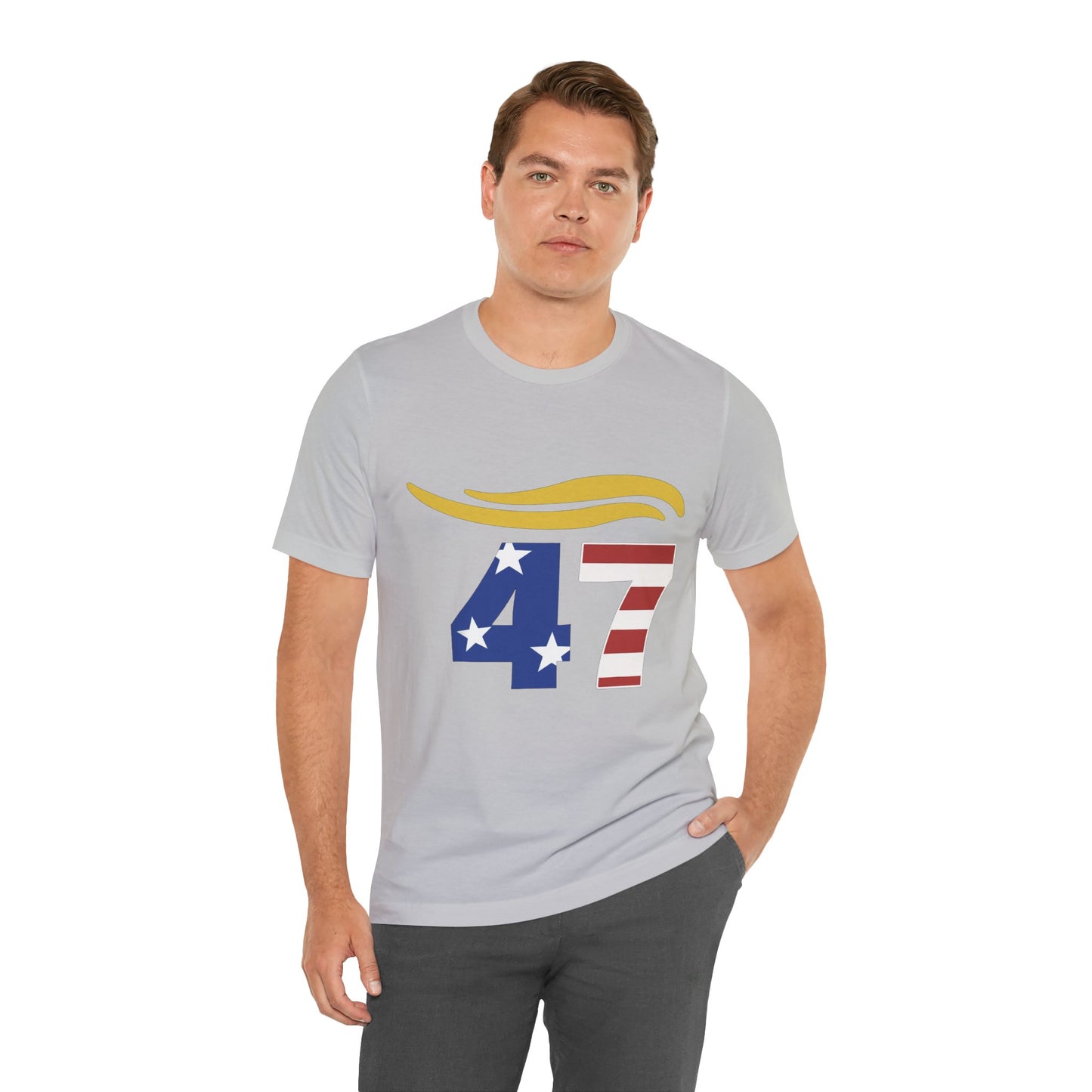 47 Hair Logo - Unisex Jersey Short Sleeve T-Shirt