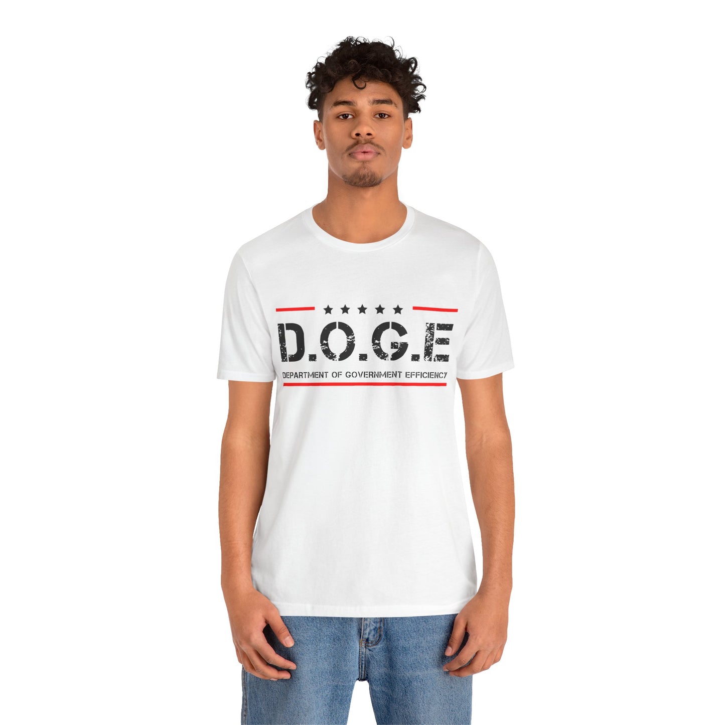 T-Shirt DOGE -Department of Government Efficiency Unisex Jersey Short Sleeve Tee