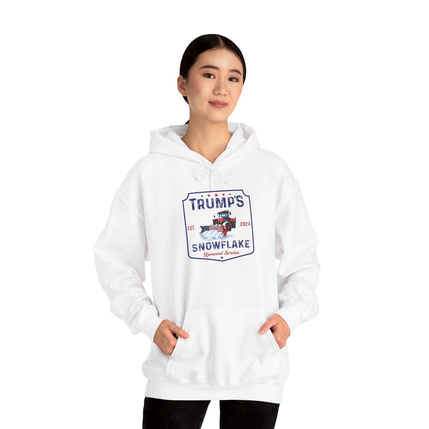 Unisex Heavy Blend™ Hooded Sweatshirt - Trump’s Snowflake Edition