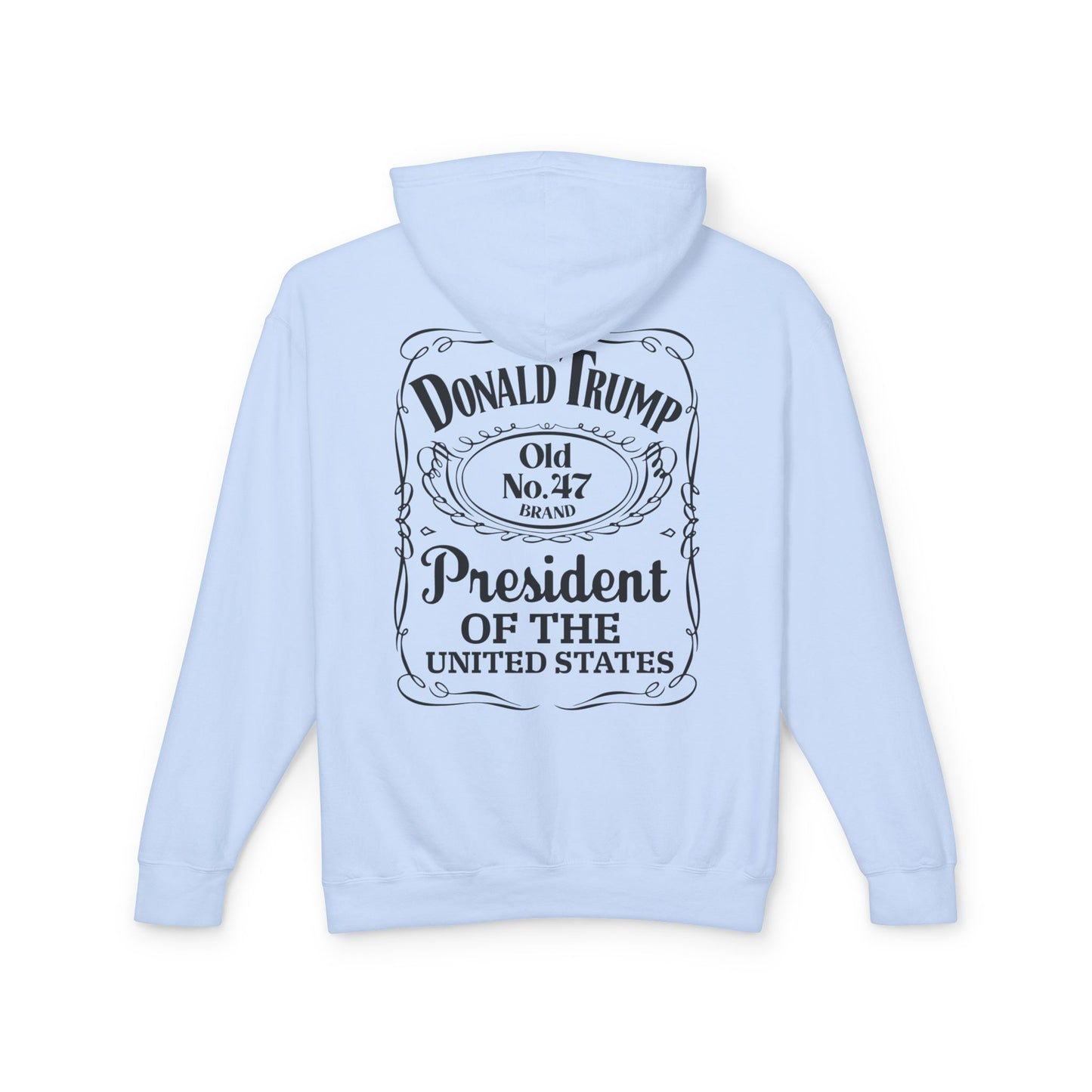 Donald Trump Vintage Unisex Lightweight Hooded Sweatshirt - Presidential Style