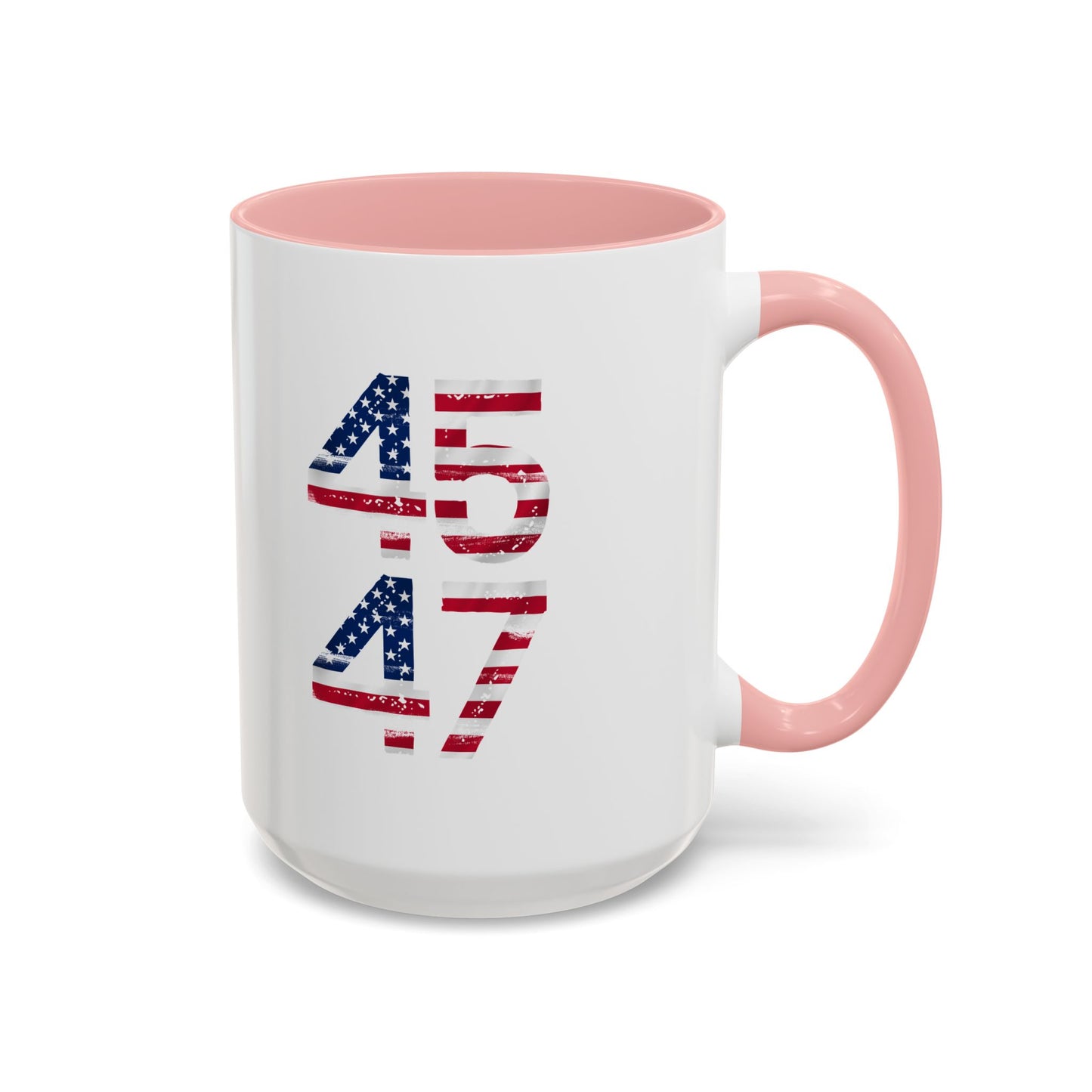 Patriotic Accent Coffee Mug - 4th of July, Memorial Day