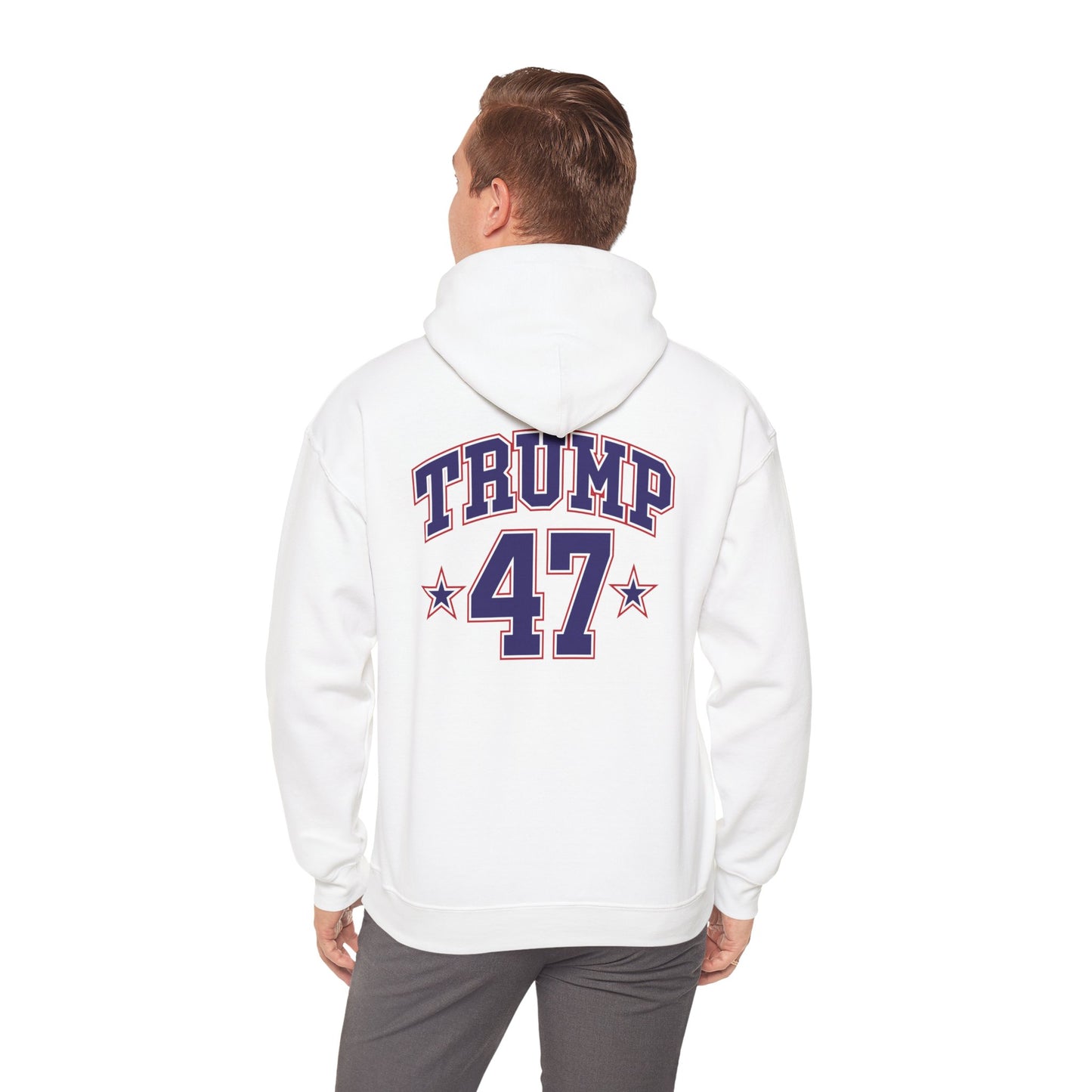 Unisex Heavy Blend™ Hoodie - Trump 47 Sweatshirt for Election Supporters