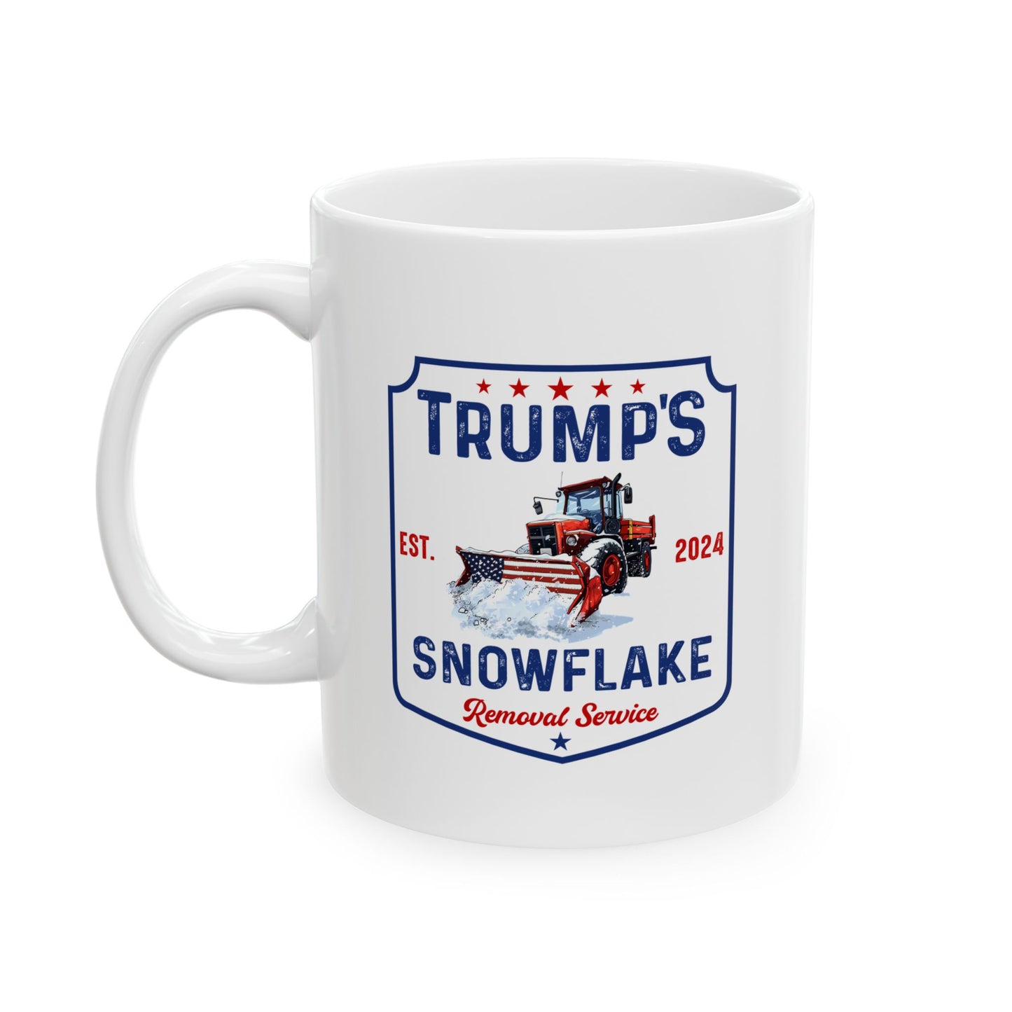 "Trump's Snowflake" Ceramic Mug - Perfect Gift for Coffee Lovers