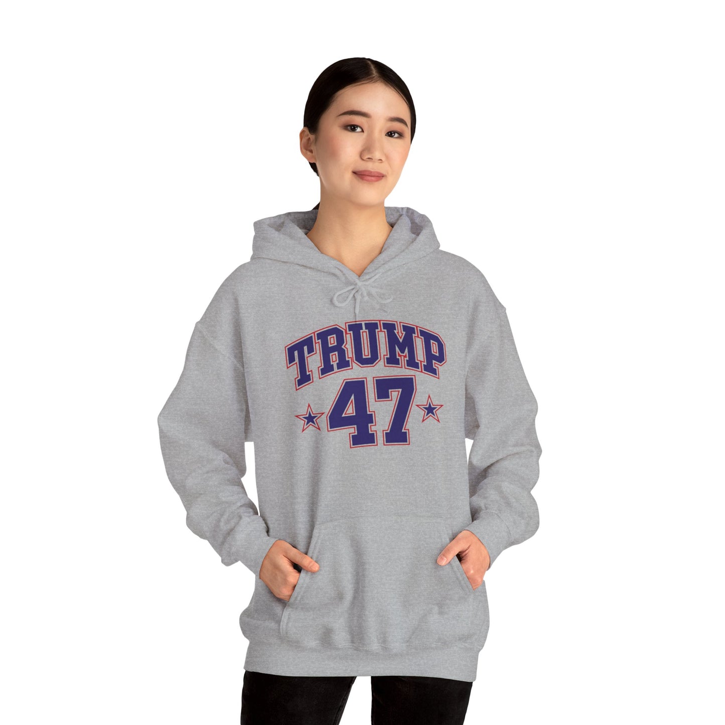 Unisex Heavy Blend™ Hoodie - Trump 47 Sweatshirt for Election Supporters