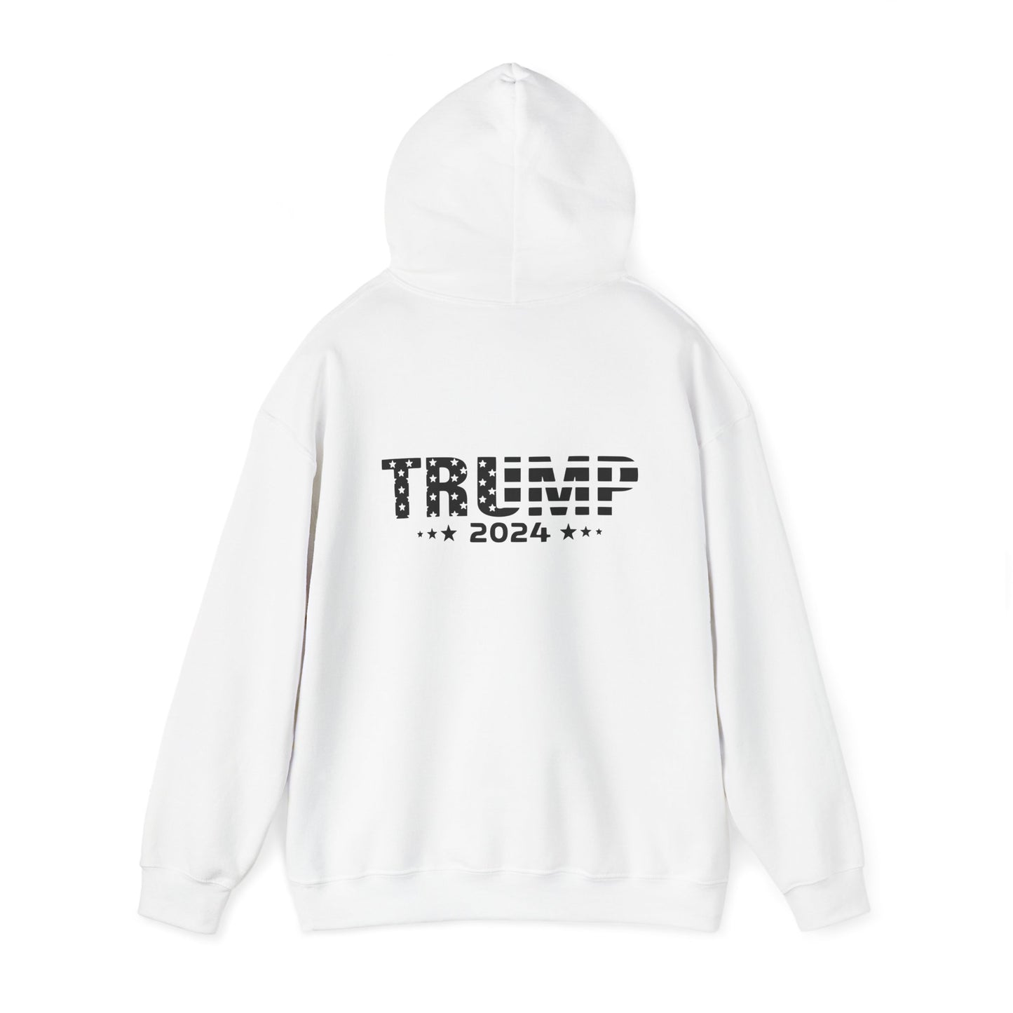 Trump 2024 Unisex Hoodie - Heavy Blend™ Sweatshirt for Political Supporters