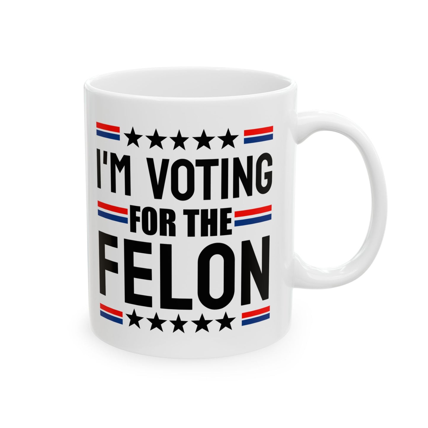 Voting Ceramic Mug - I'm Voting for the Future,