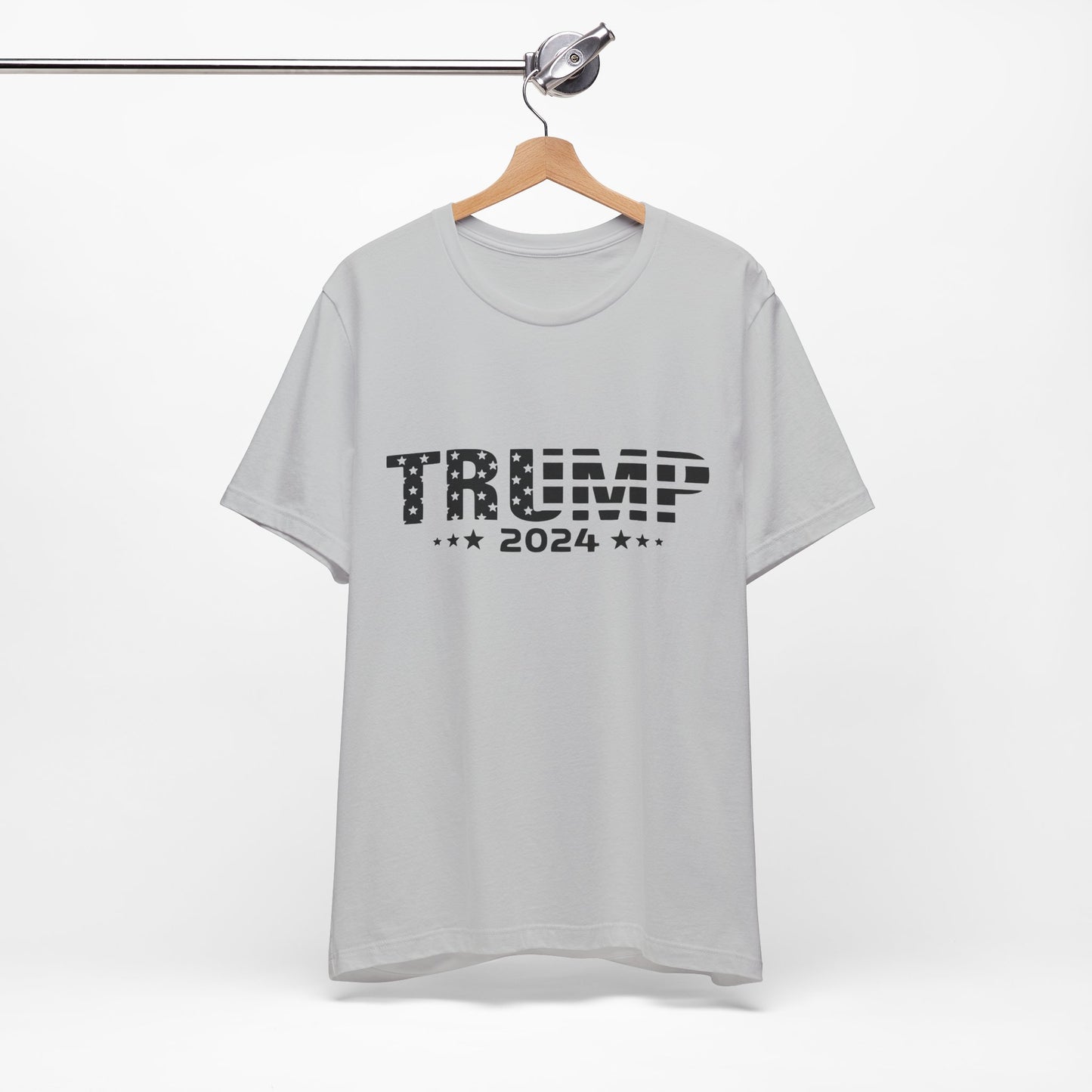 Trump 2024 Unisex Jersey Tee - Patriotic Election Shirt