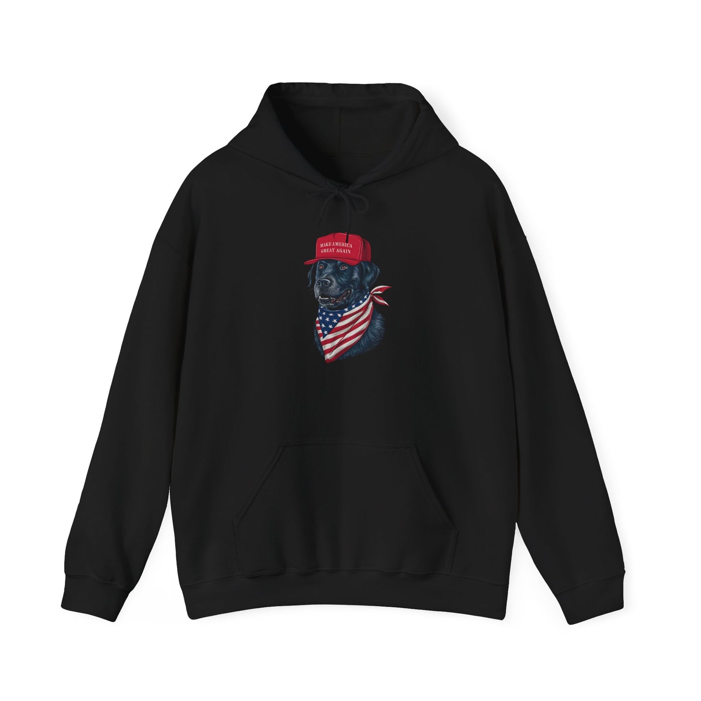 Patriotic Dog Hoodie - Unisex Heavy Blend™ Sweatshirt