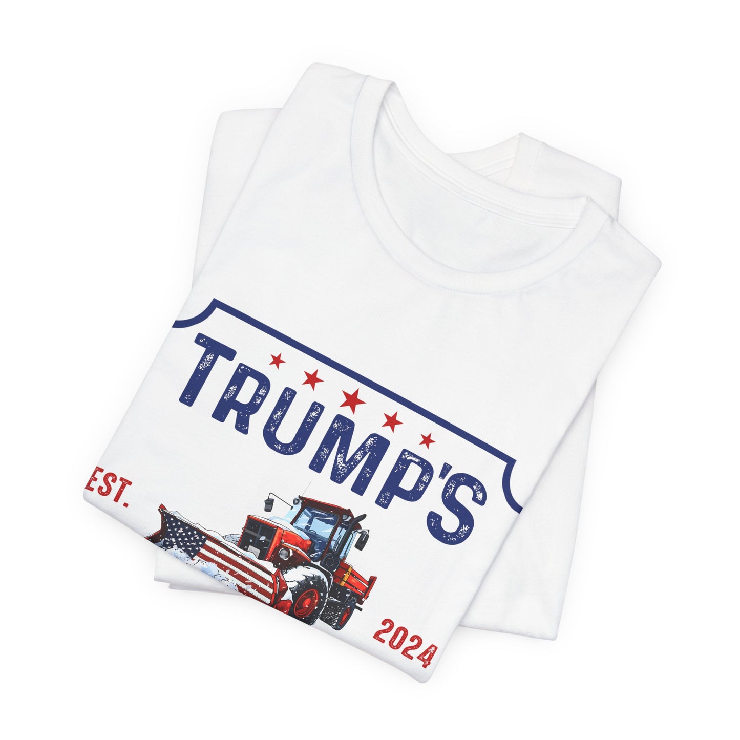 Trump's Snowflake Removal Service Tee - Unisex Short Sleeve Graphic T-Shirt