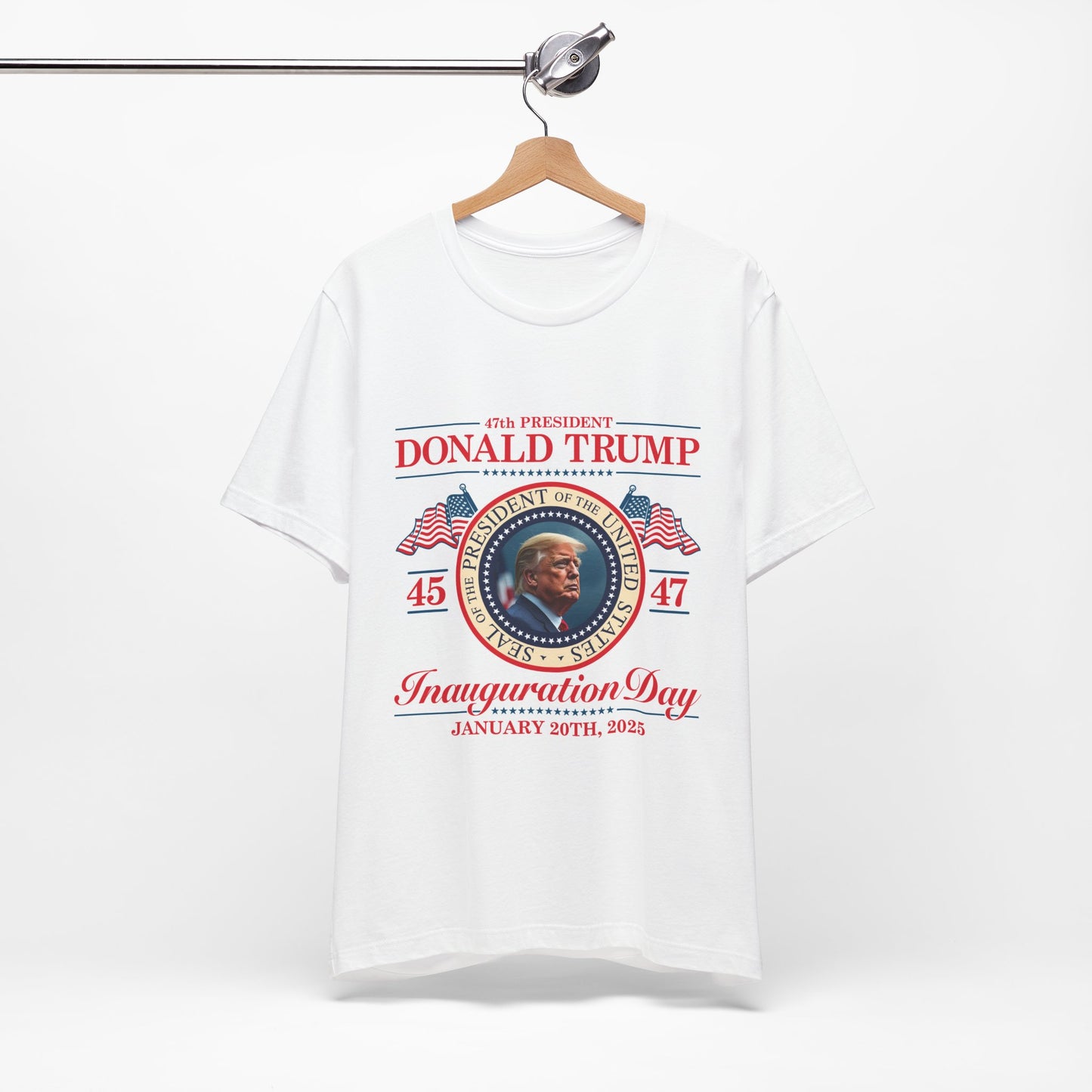 Donald Trump Inauguration Day Unisex Jersey Tee - Celebrate the 47th President