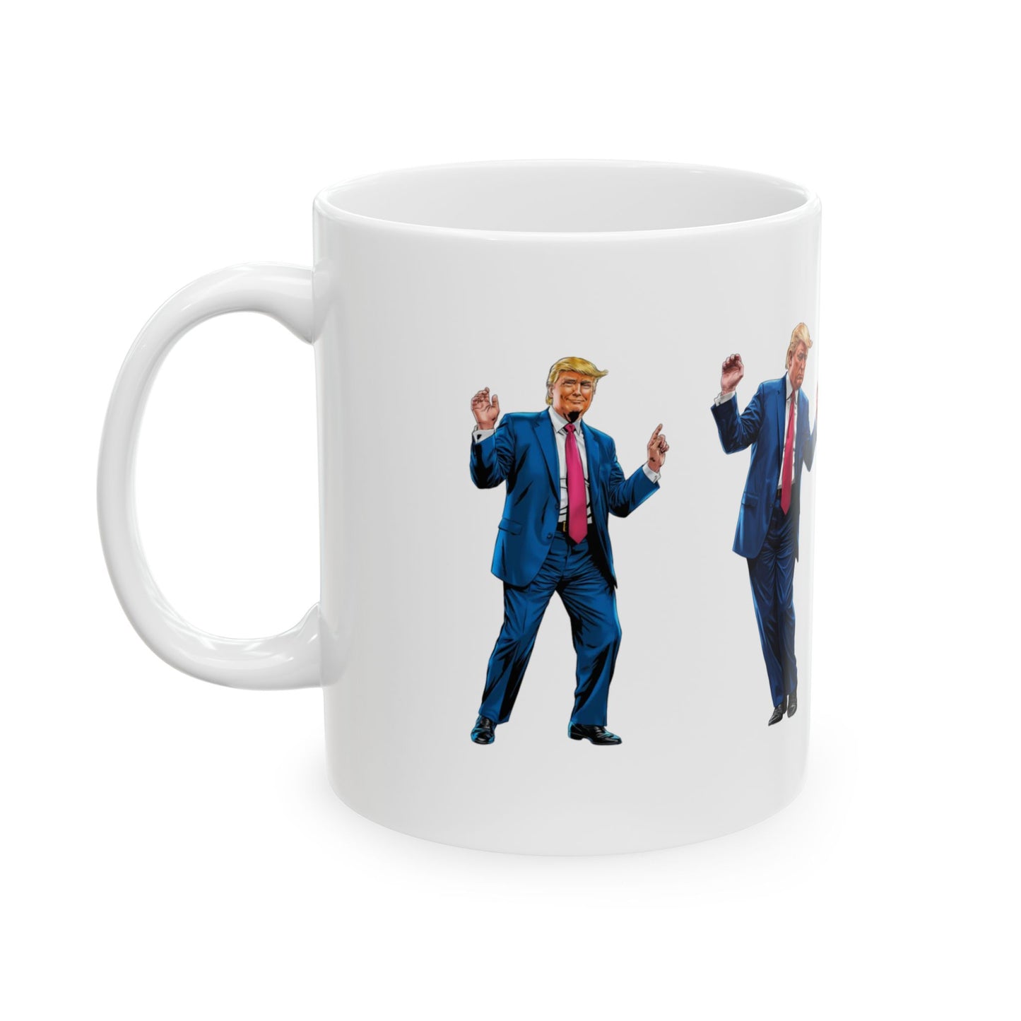 Donald Trump Ceramic Mug – Perfect Gift for Political Humor Lovers