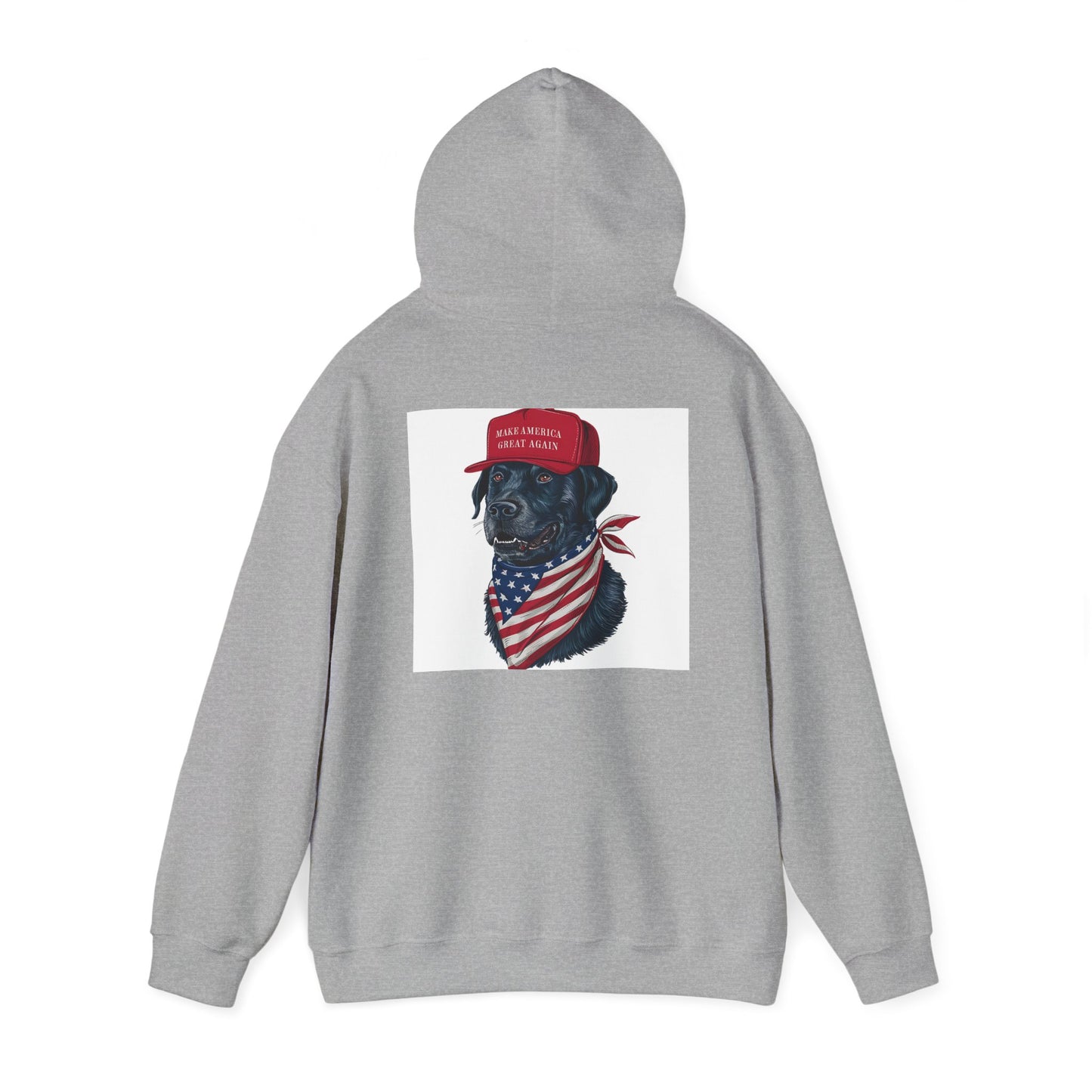 Patriotic Dog Hoodie - Unisex Heavy Blend™ Sweatshirt