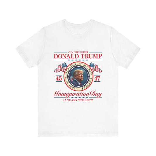 Donald Trump Inauguration Day Unisex Jersey Tee - Celebrate the 47th President