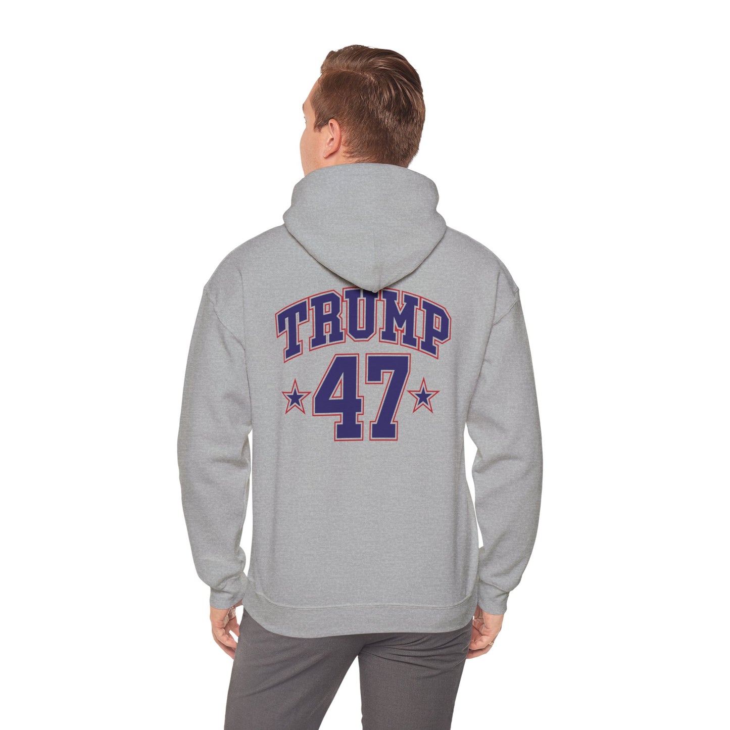 Unisex Heavy Blend™ Hoodie - Trump 47 Sweatshirt for Election Supporters