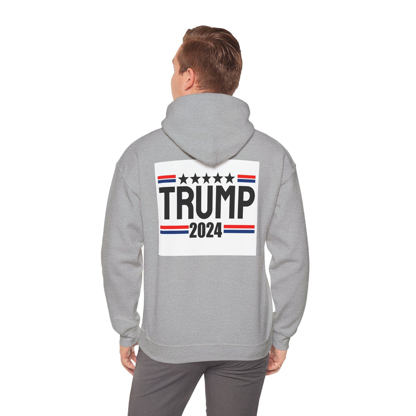 Unisex Trump 2024 Heavy Blend Hoodie - Vote in Style!