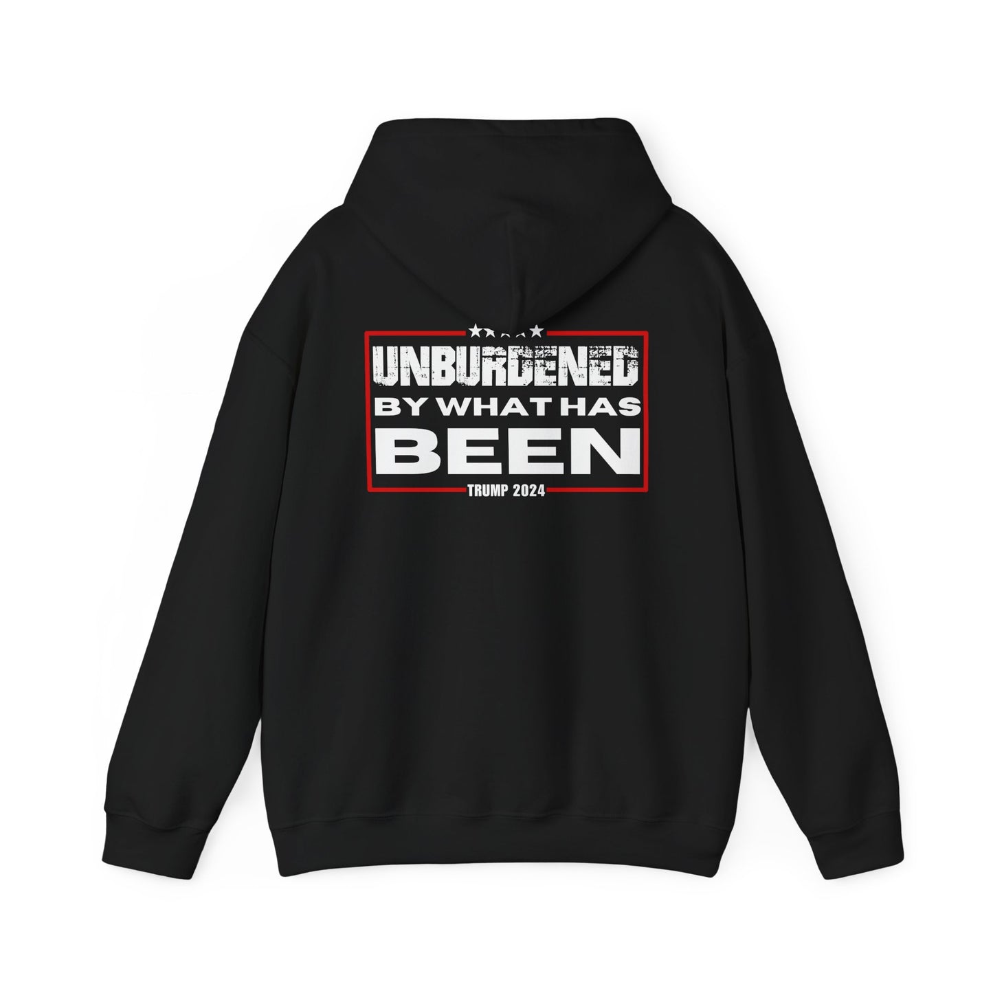 Unisex Heavy Blend™ Hoodie - 'Unburdened by What Has Been' - 2024 Statement Sweatshirt