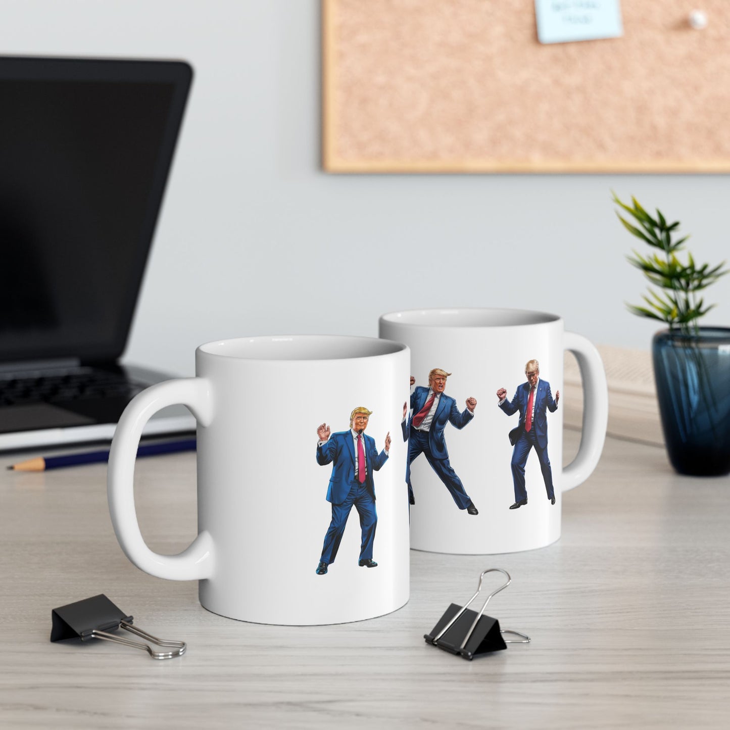 Donald Trump Ceramic Mug – Perfect Gift for Political Humor Lovers