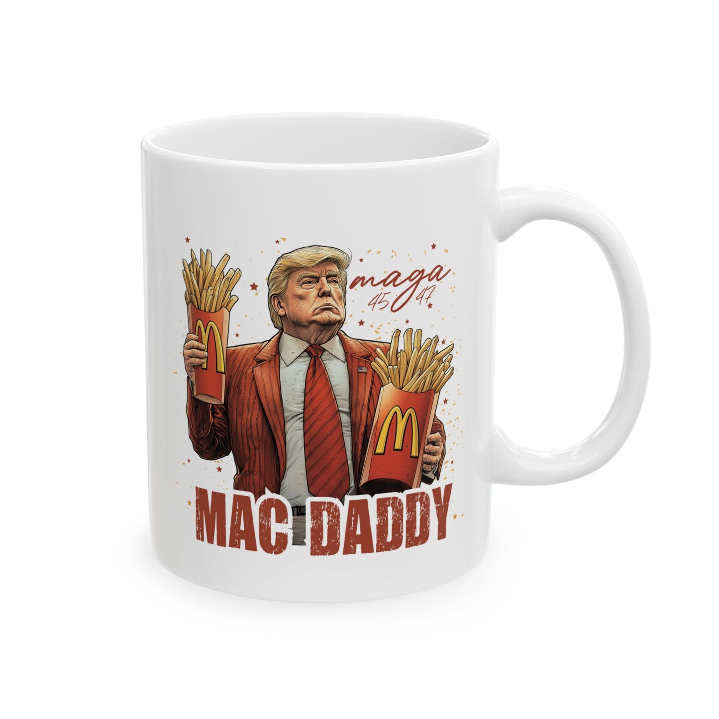 McDonald's Fries Ceramic Mug - Perfect Gift for Food Lovers