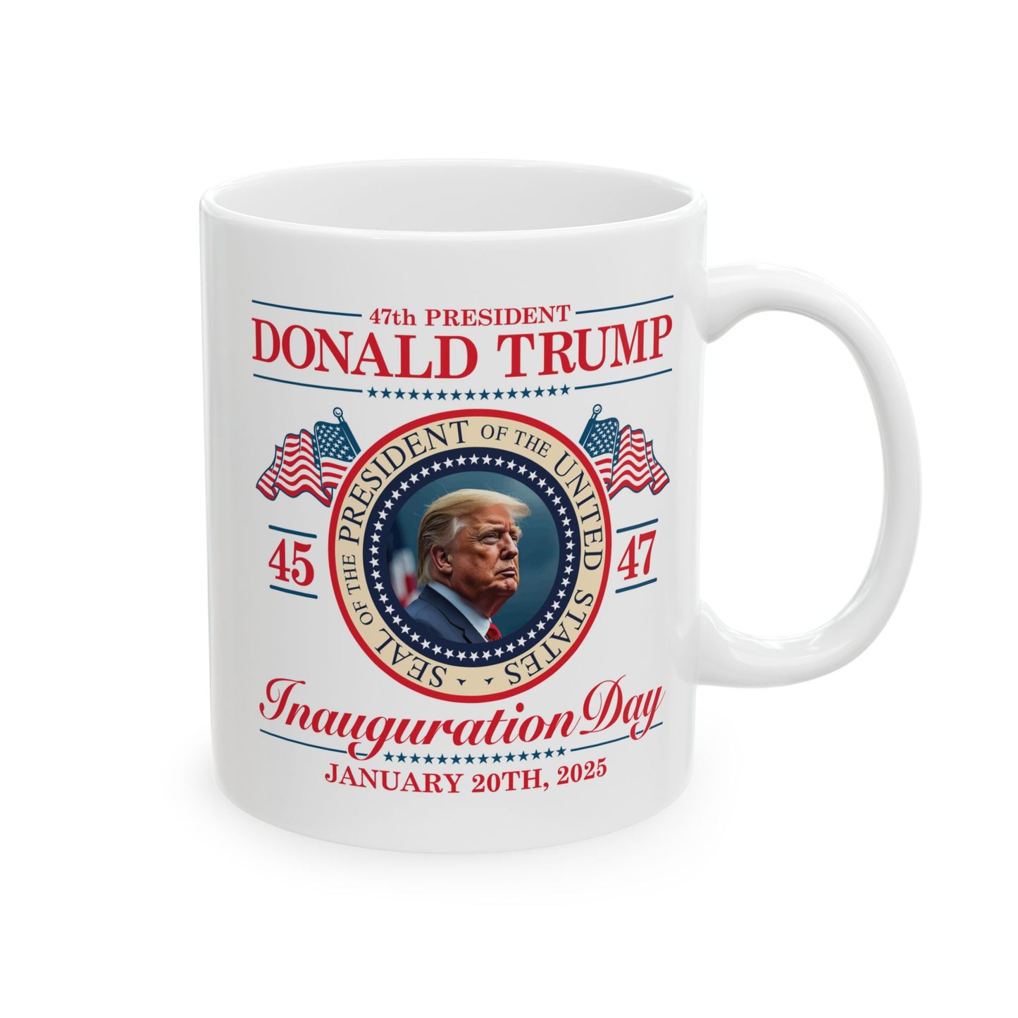 Inauguration Day Ceramic Mug .